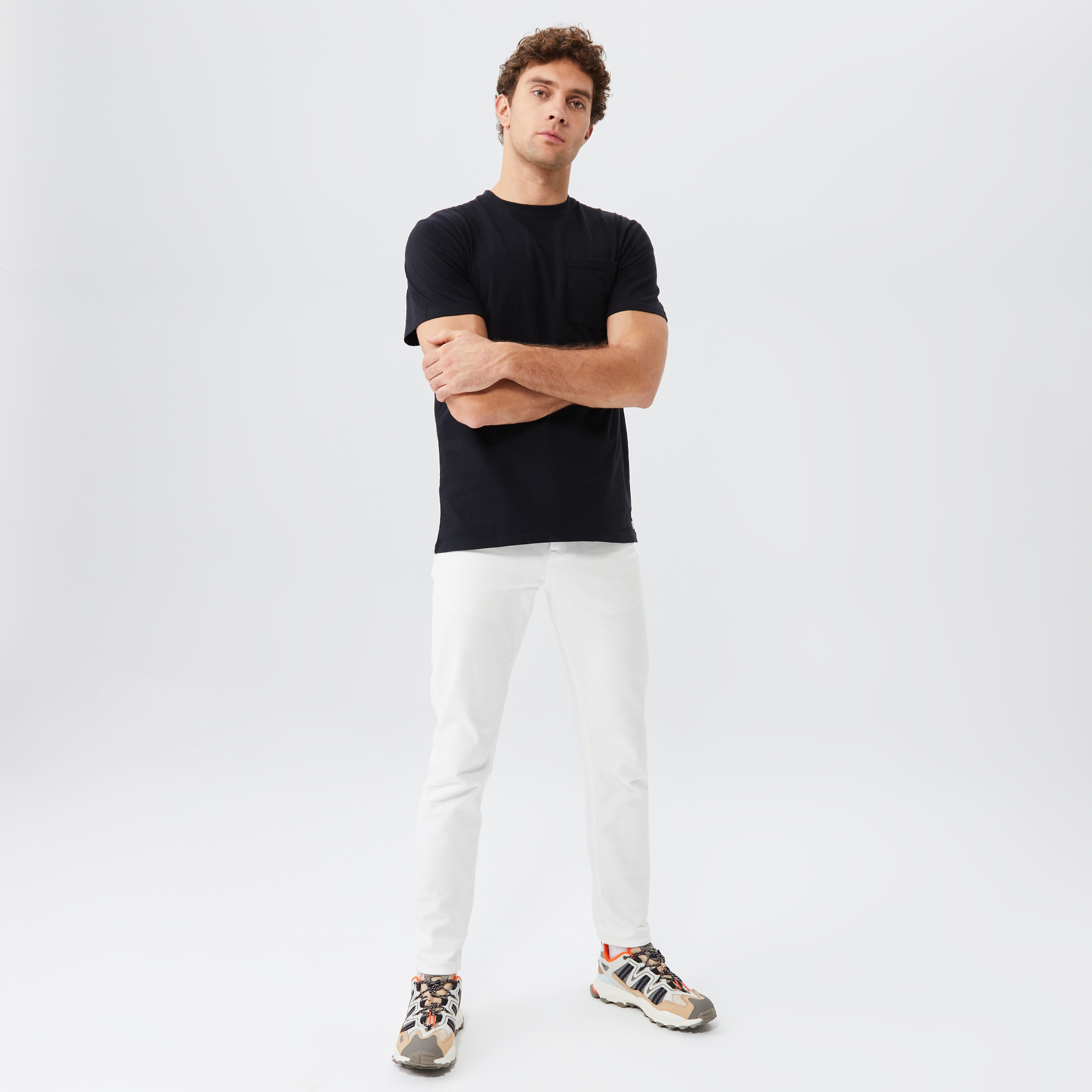 The Hundreds Perfect Pocket Erkek Siyah T-Shirt