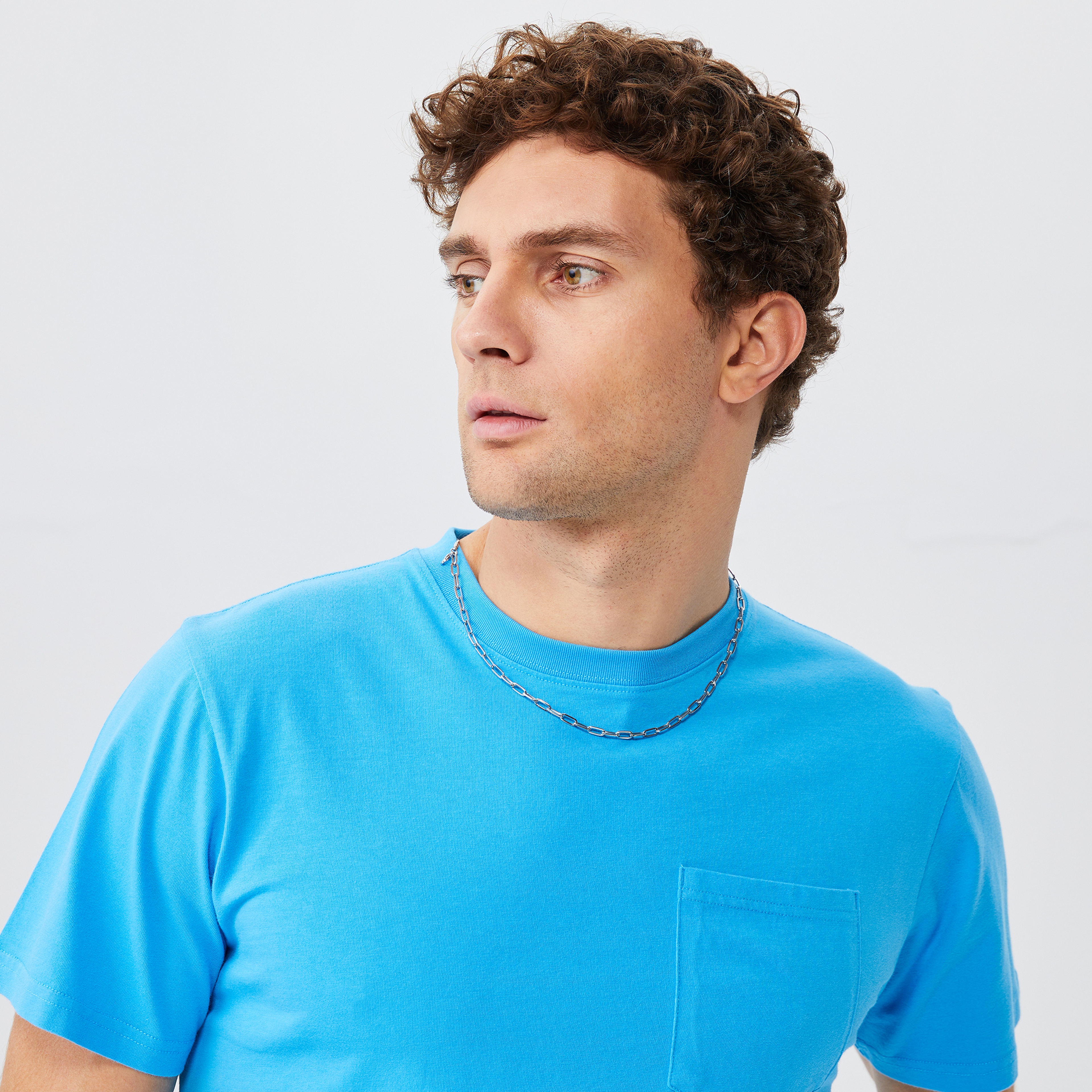 The Hundreds Perfect Pocket Erkek Mavi T-Shirt