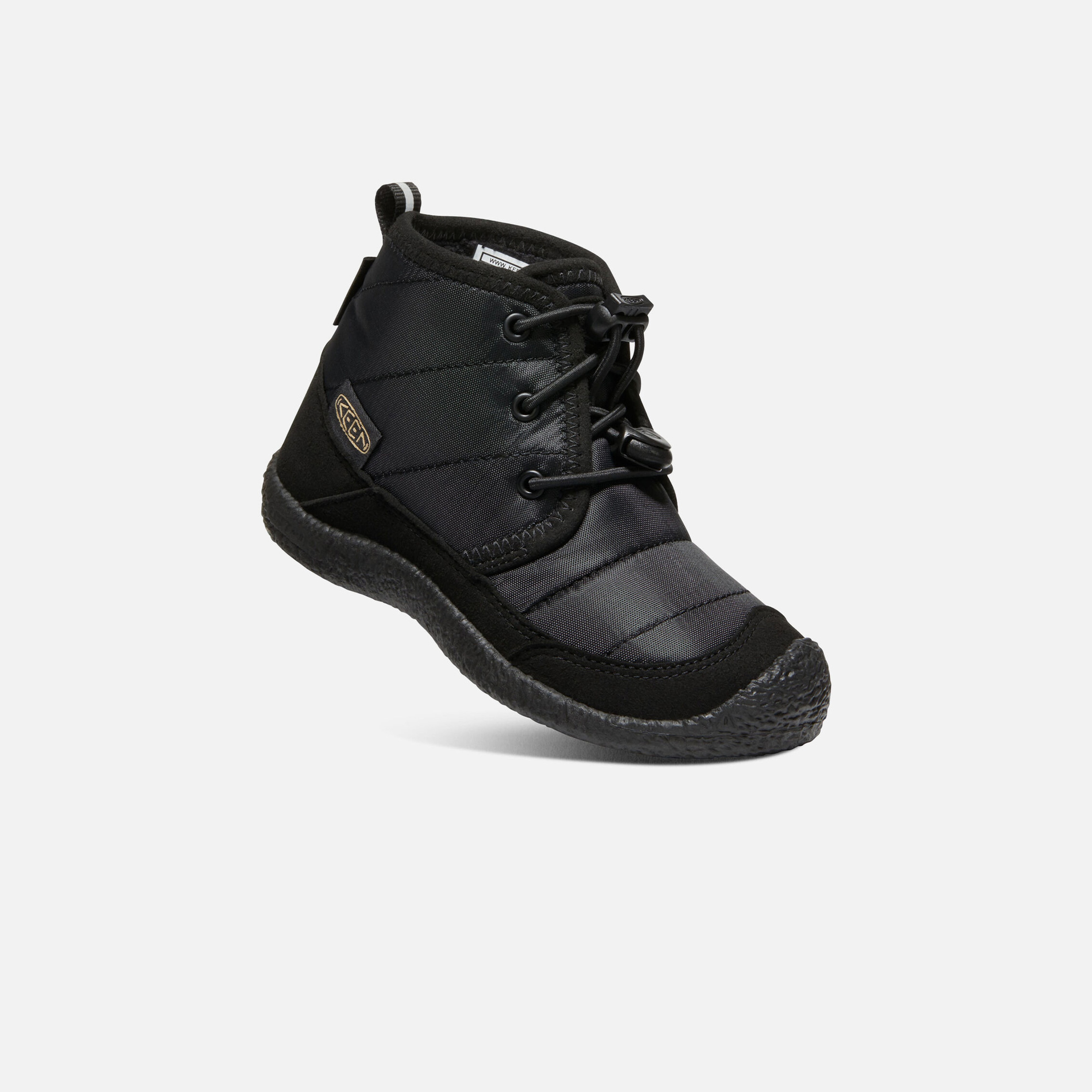 Keen Howser II Chukka Wp Çocuk Siyah Bot