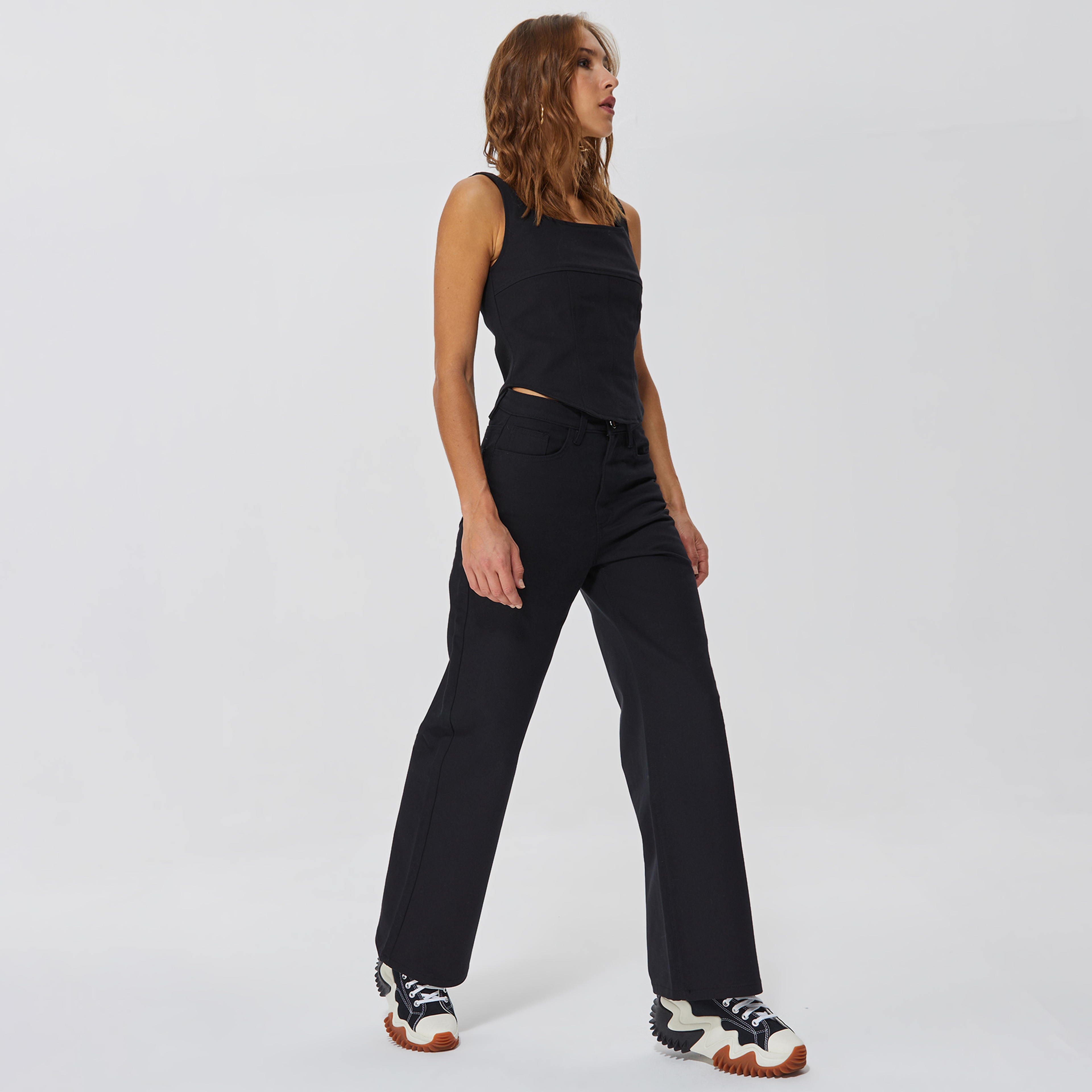 Ace Nayman Joelle Siyah Korse