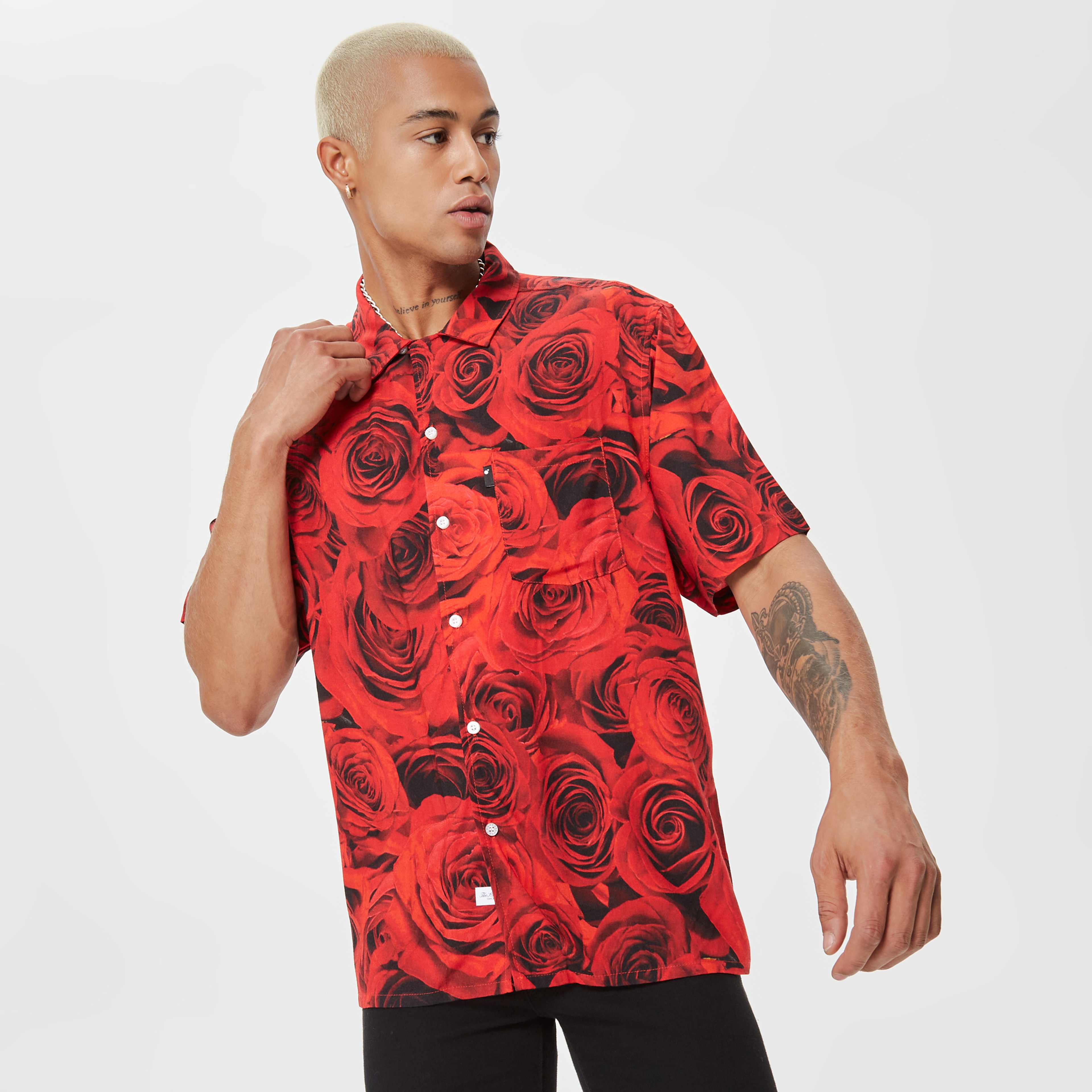 The Hundreds Nature Erkek Kırmızı Gömlek