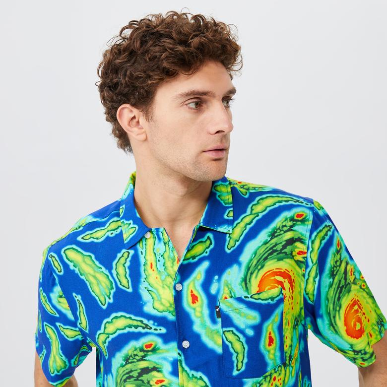 The Hundreds Nature Erkek Mavi Gömlek