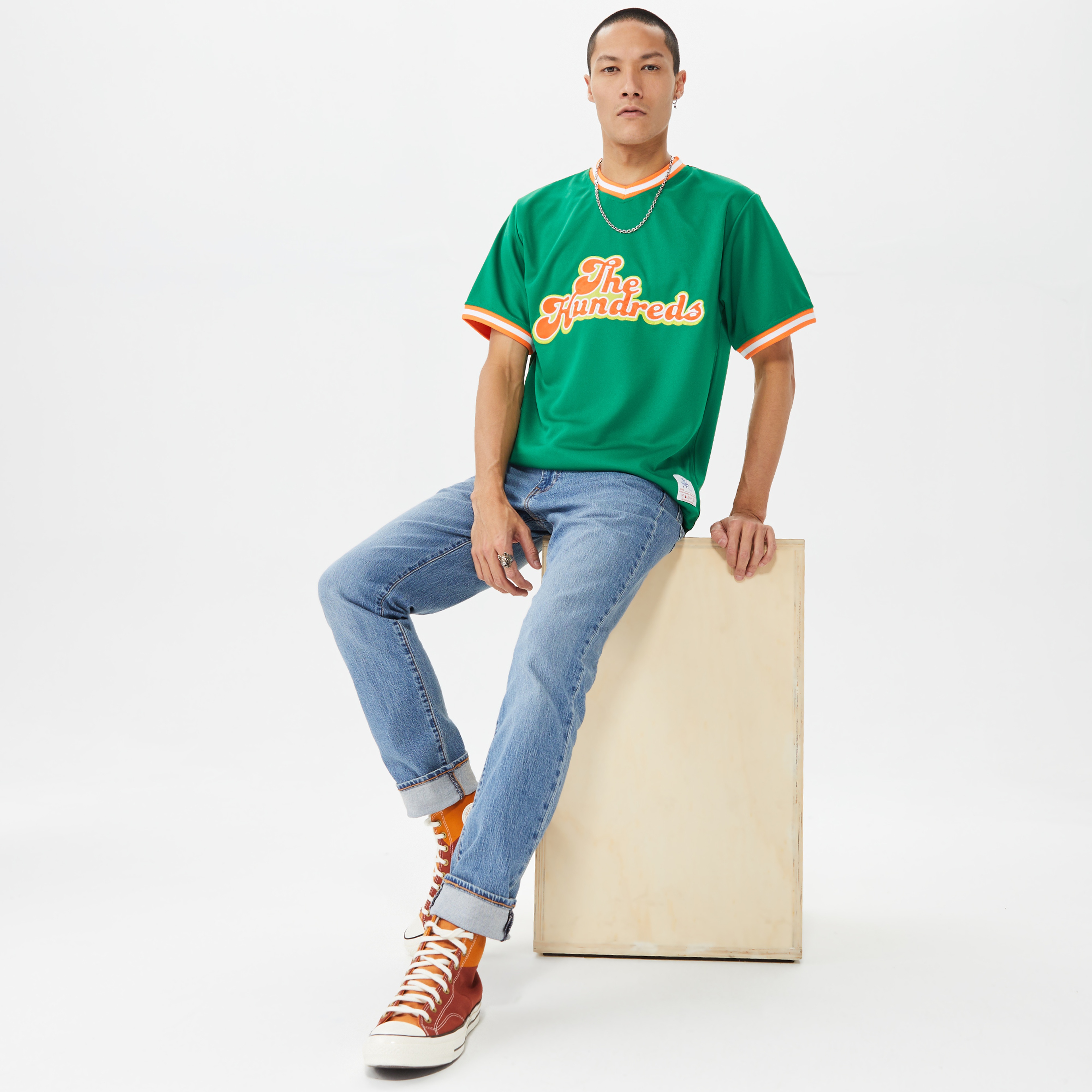 The Hundreds Cooper Erkek Yeşil T-Shirt