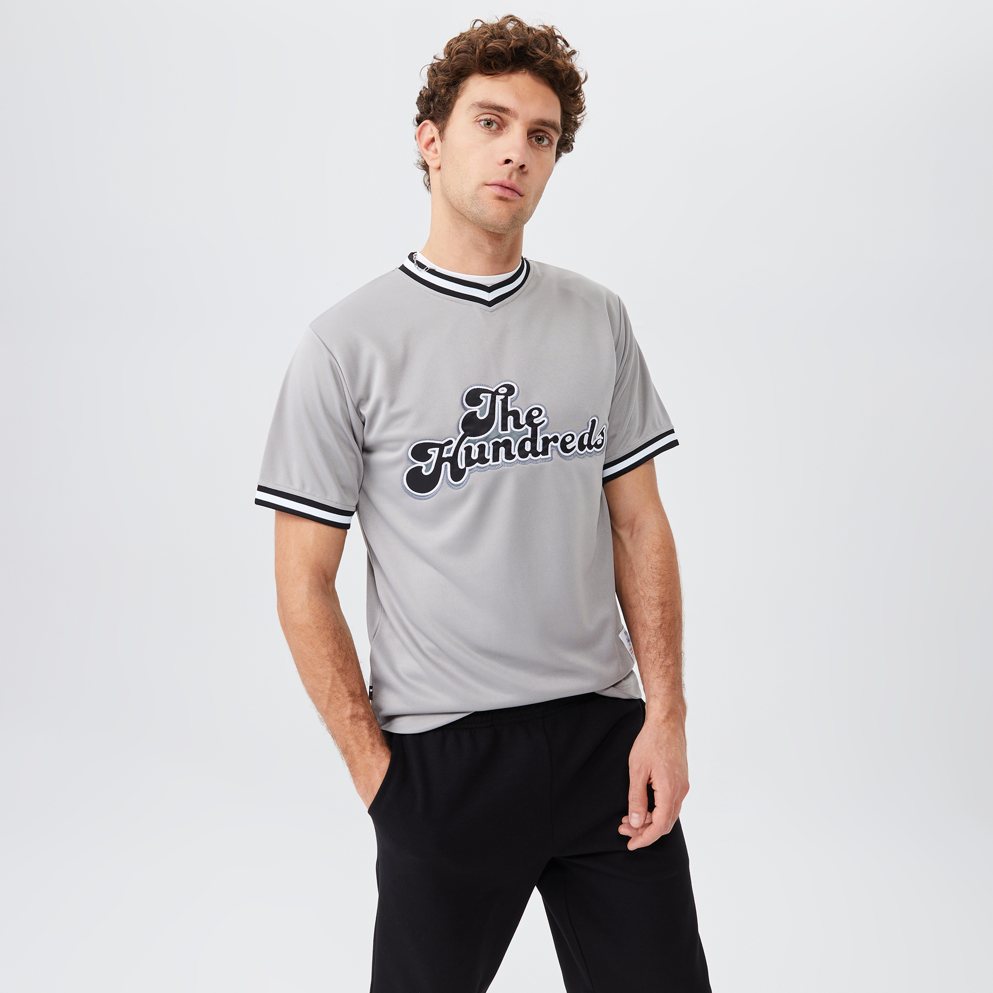 The Hundreds Cooper Erkek Gri T-Shirt