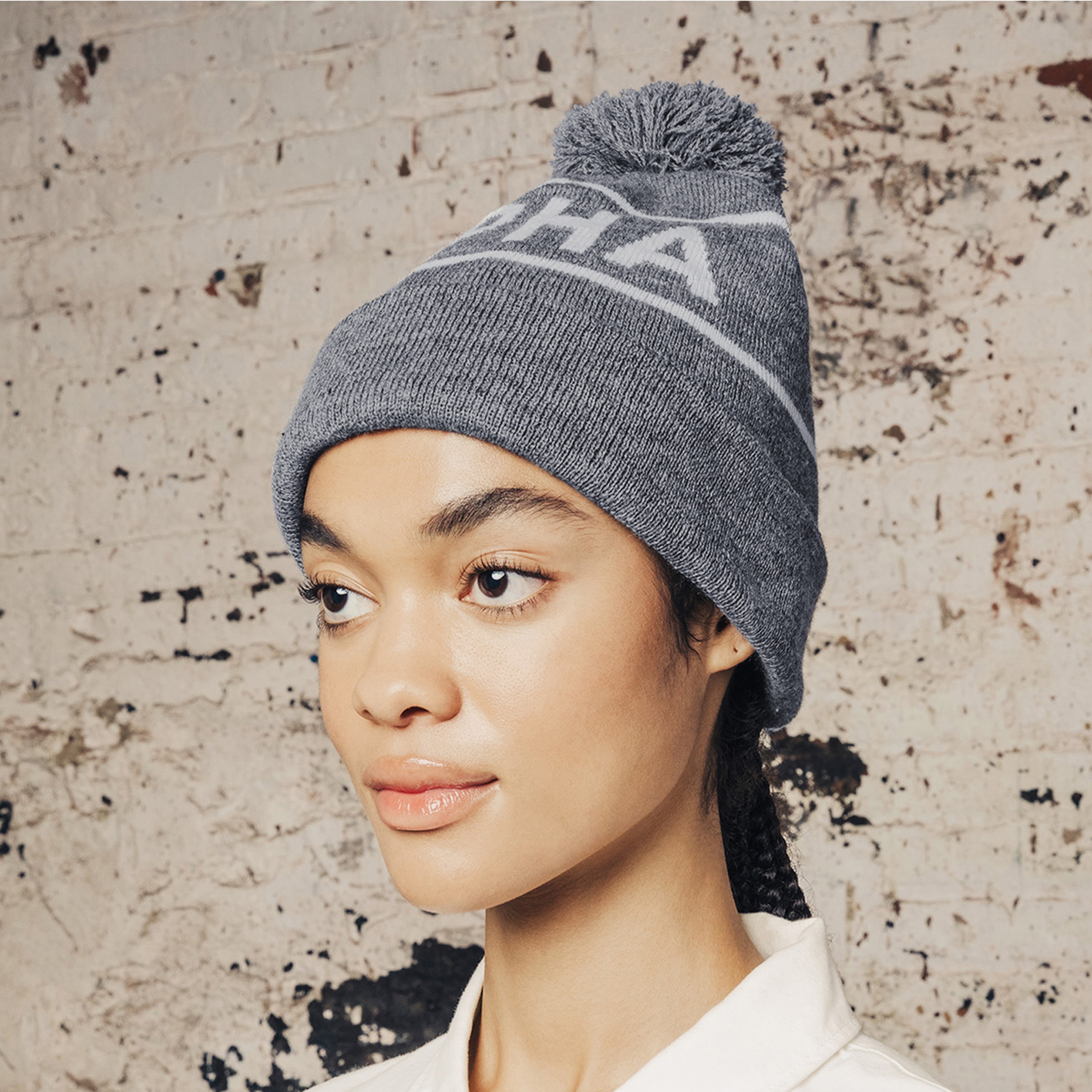 Alpha Industries Essential Pom Unisex Gri Bere