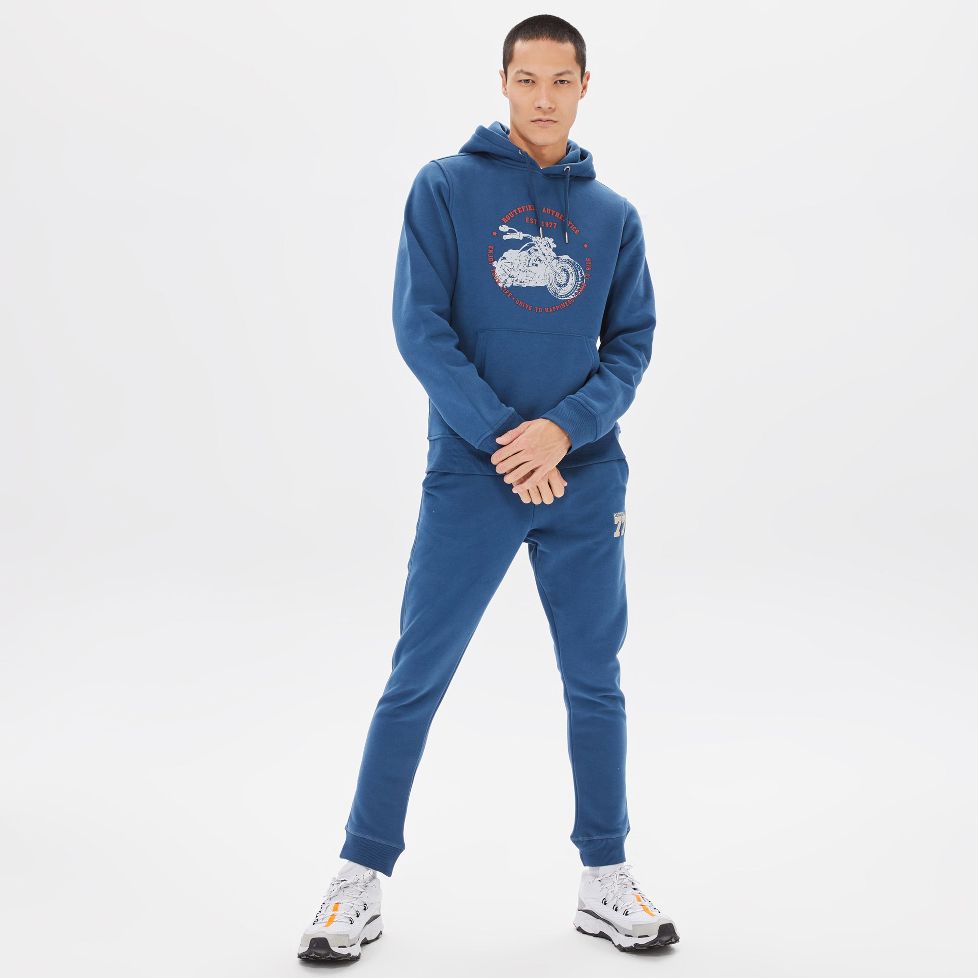 Routefield Harvey Erkek Lacivert Sweatshirt