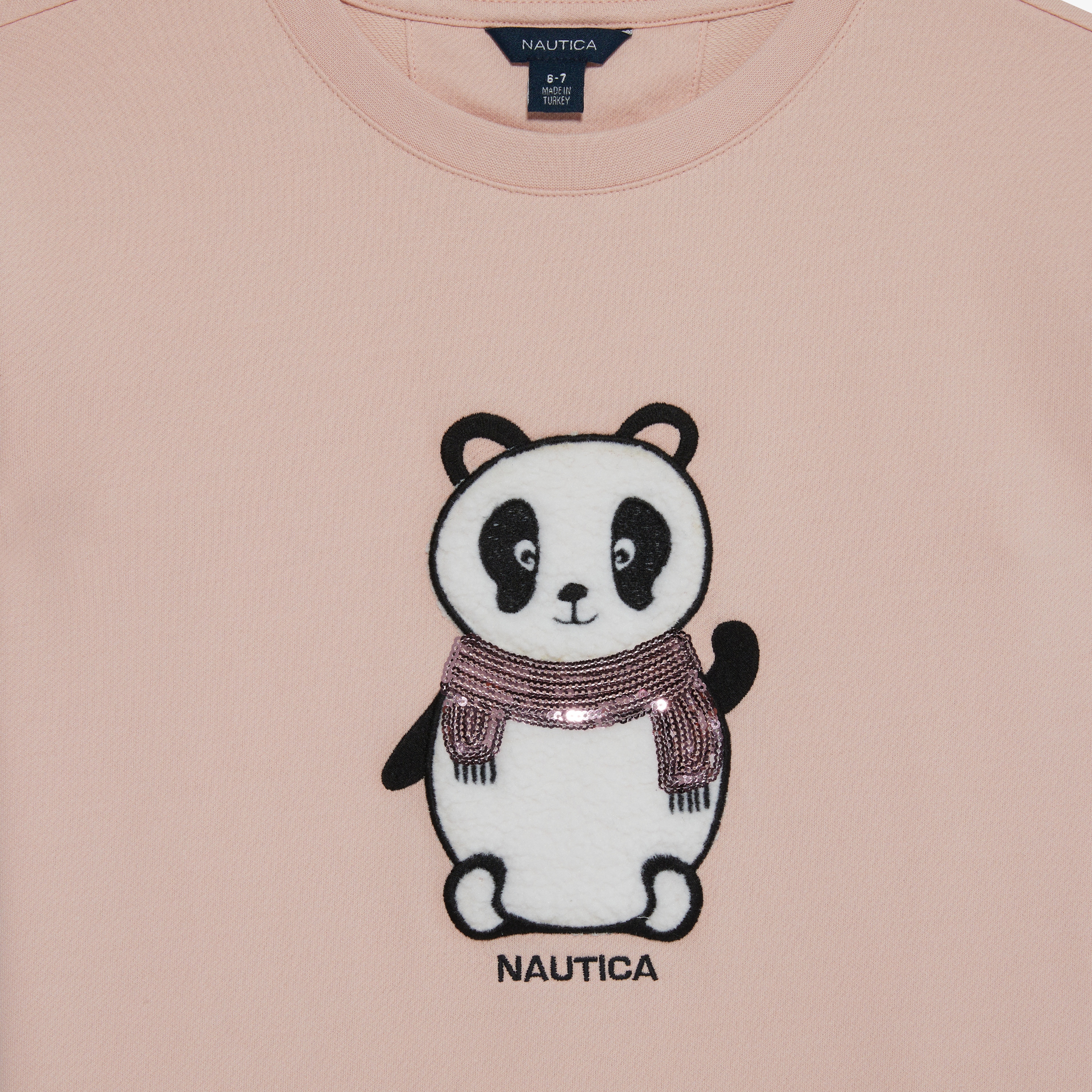 NAUTICA KIZ ÇOCUK PEMBE ELBİSE