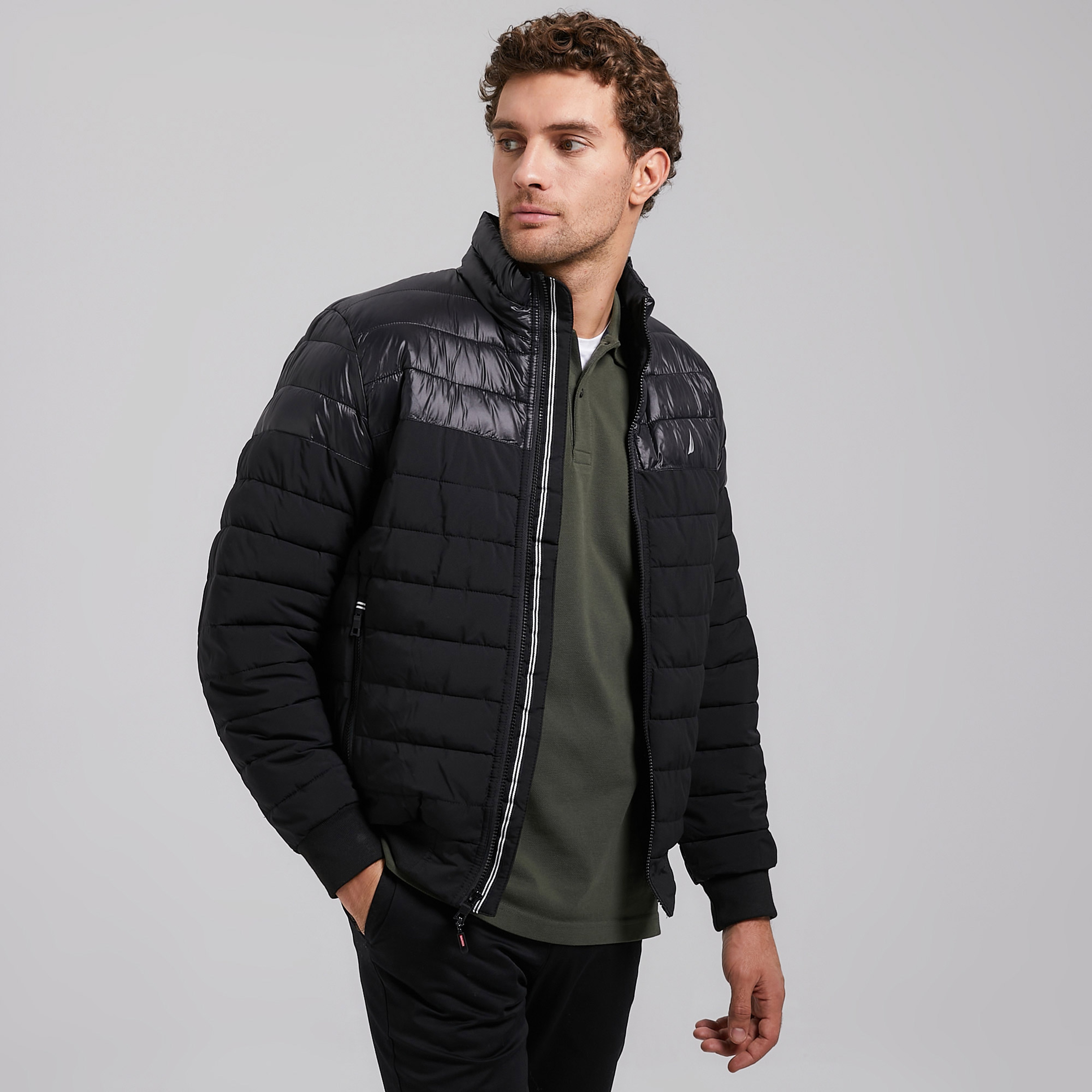 NAUTICA ERKEK SİYAH MONT