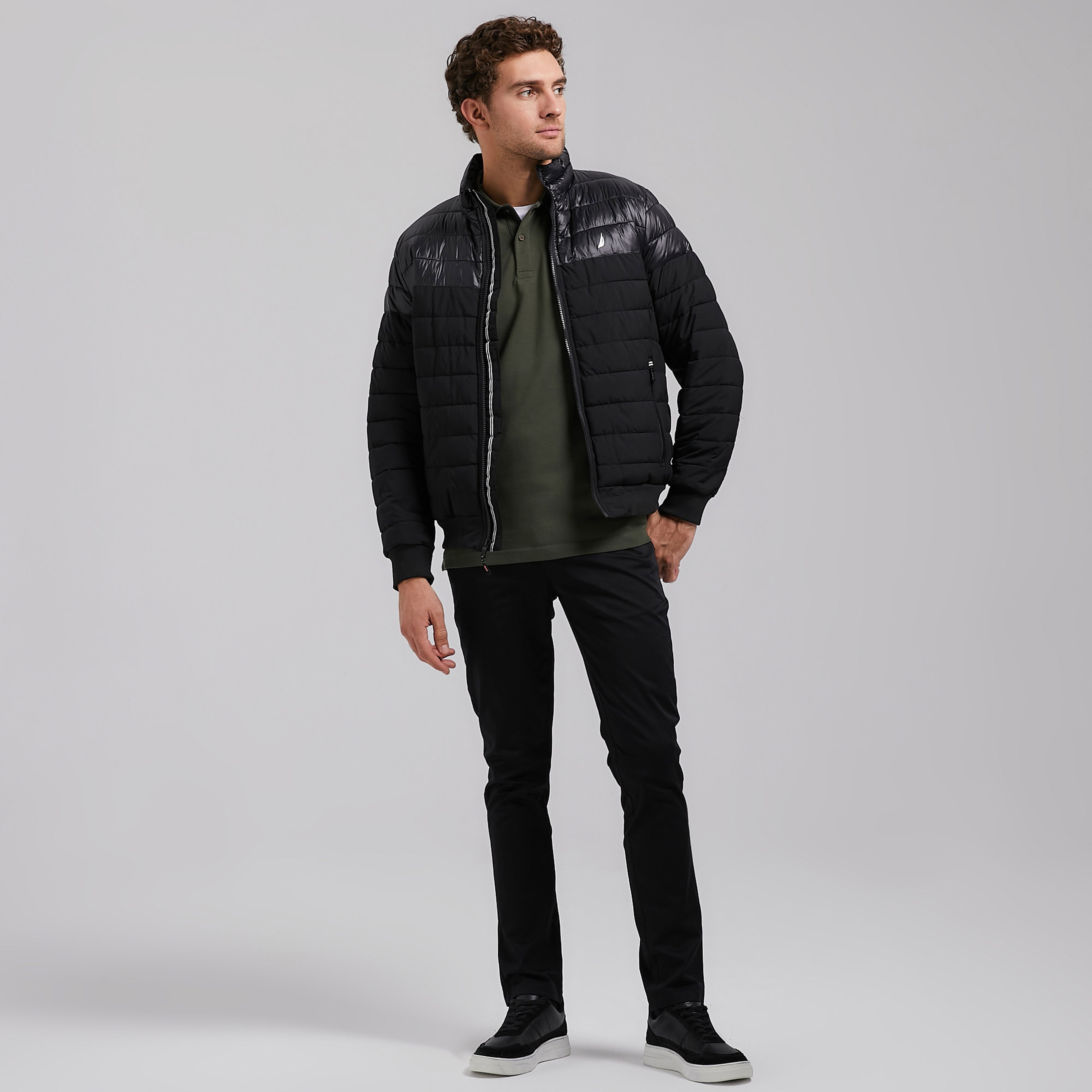 NAUTICA ERKEK SİYAH MONT