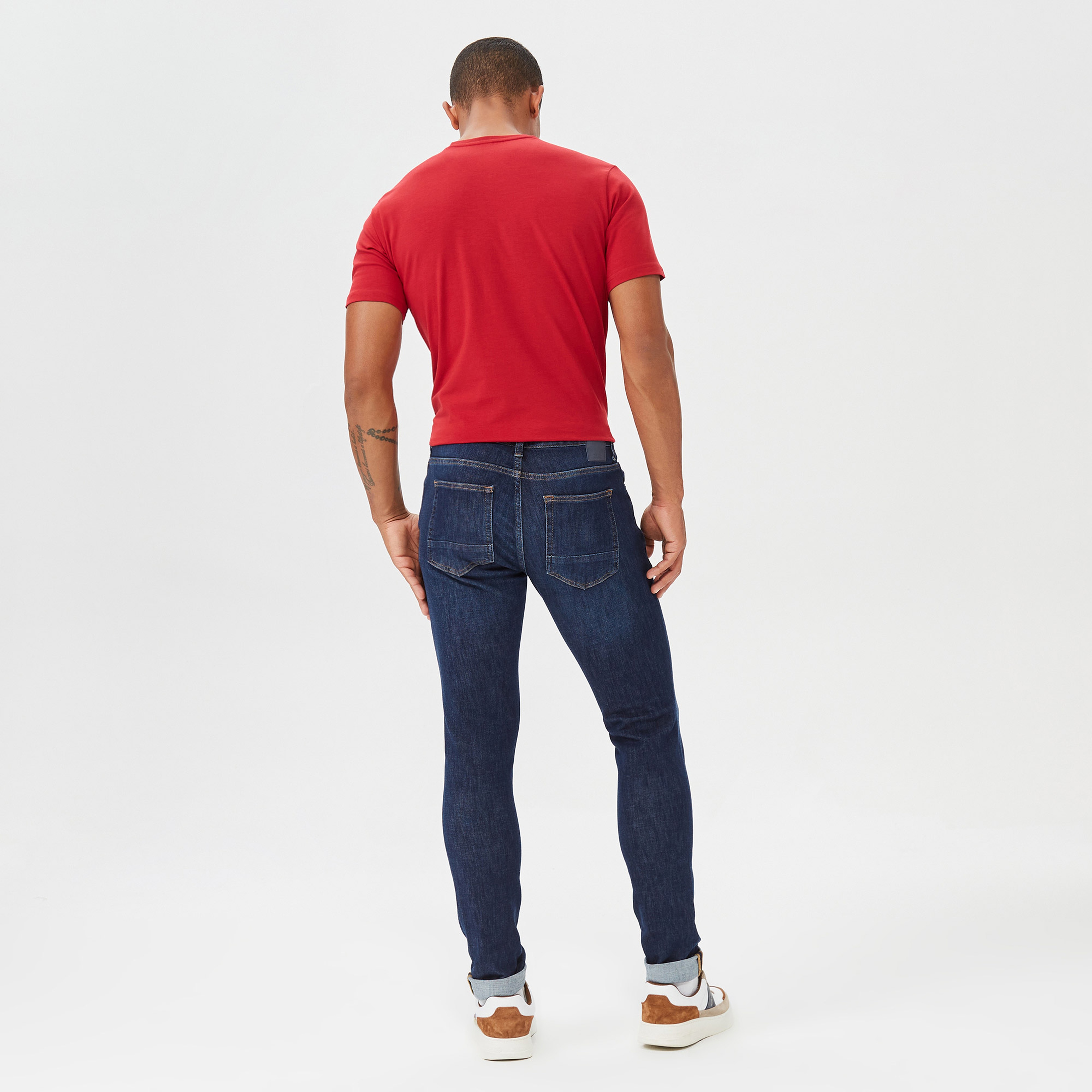 NAUTICA ERKEK MAVİ DENİM PANTOLON