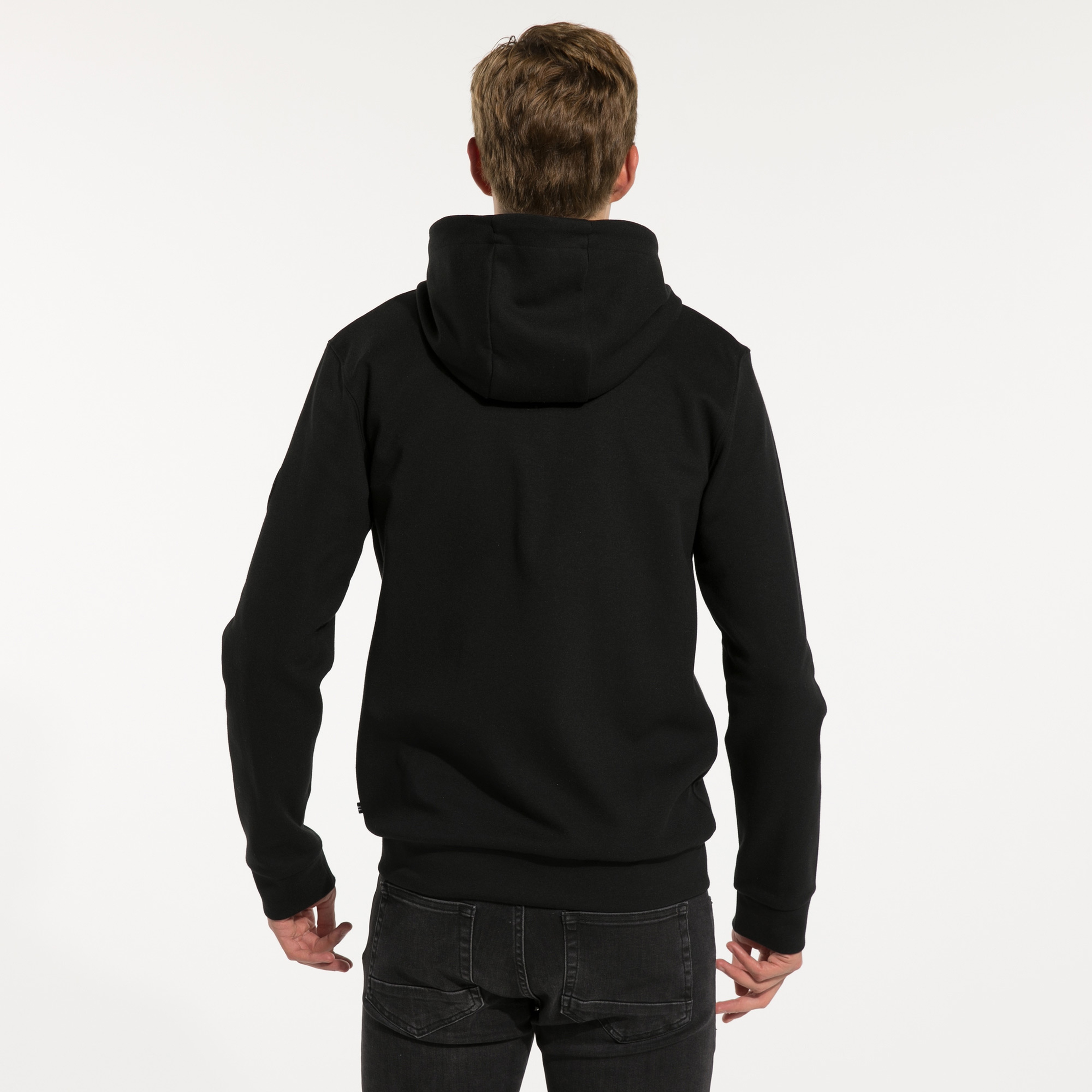 NAUTICA ERKEK SİYAH FERMUARLI SWEATSHIRT