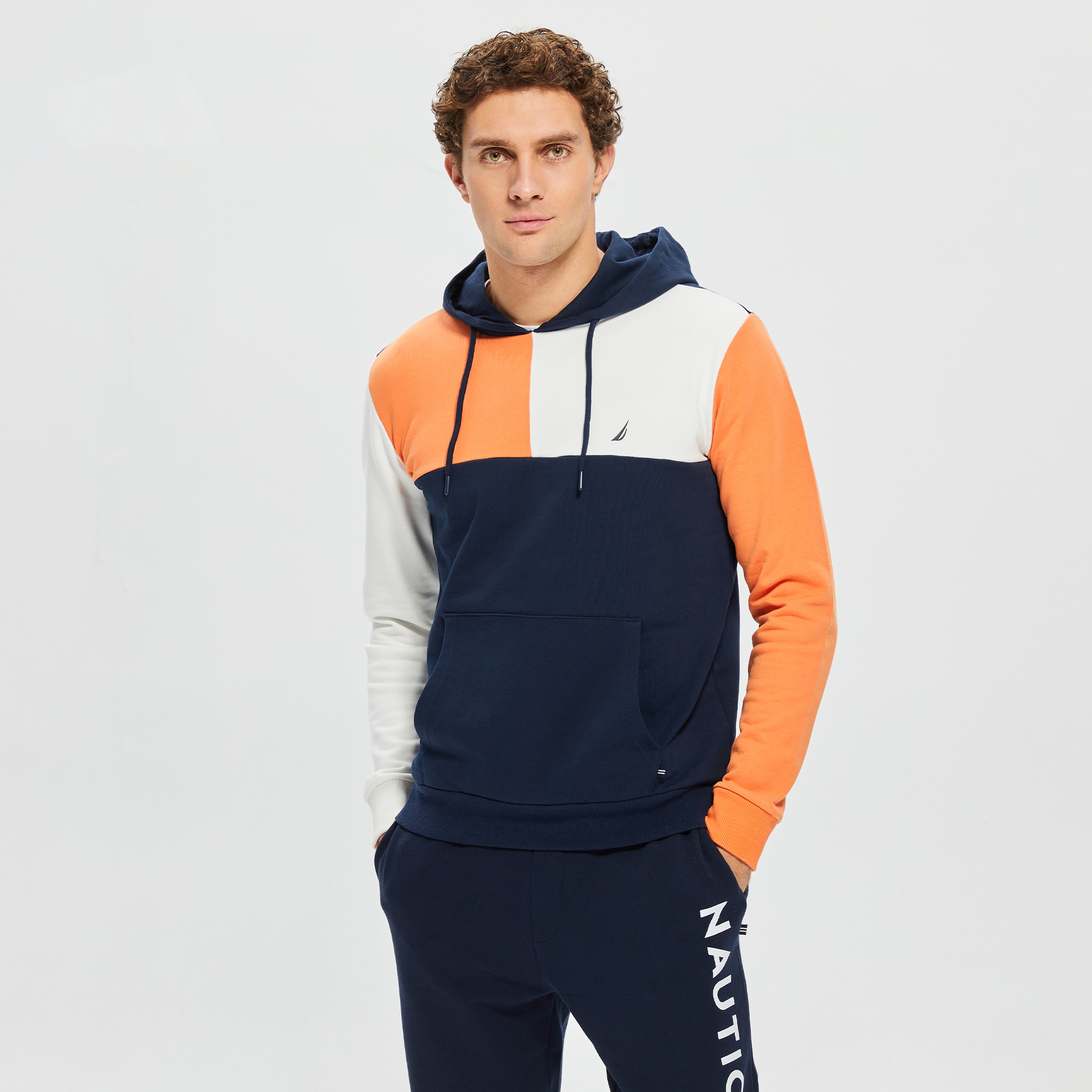 NAUTICA ERKEK TURUNCU SWEATSHIRT