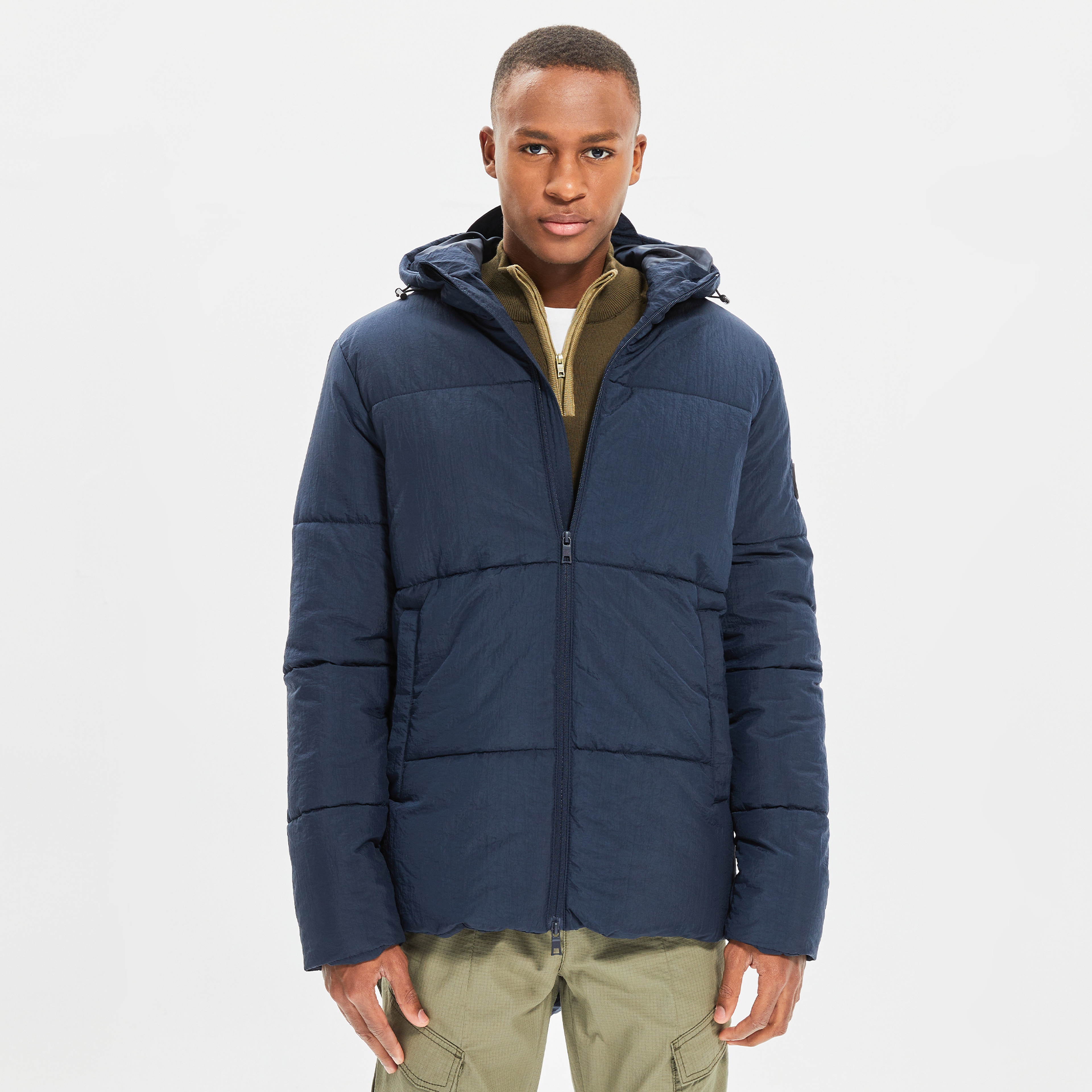 Nautica Basic Erkek Mavi Mont