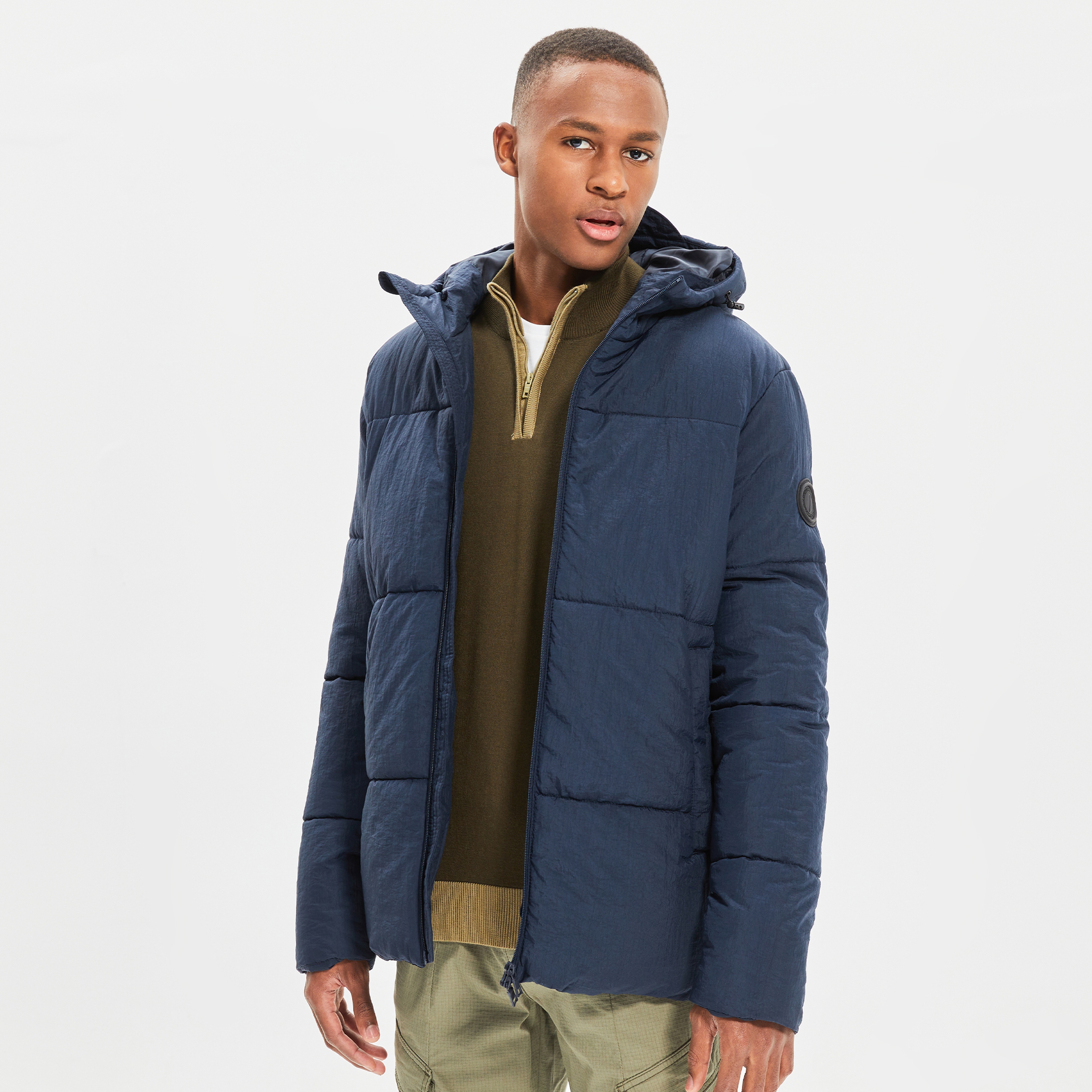 Nautica Basic Erkek Mavi Mont