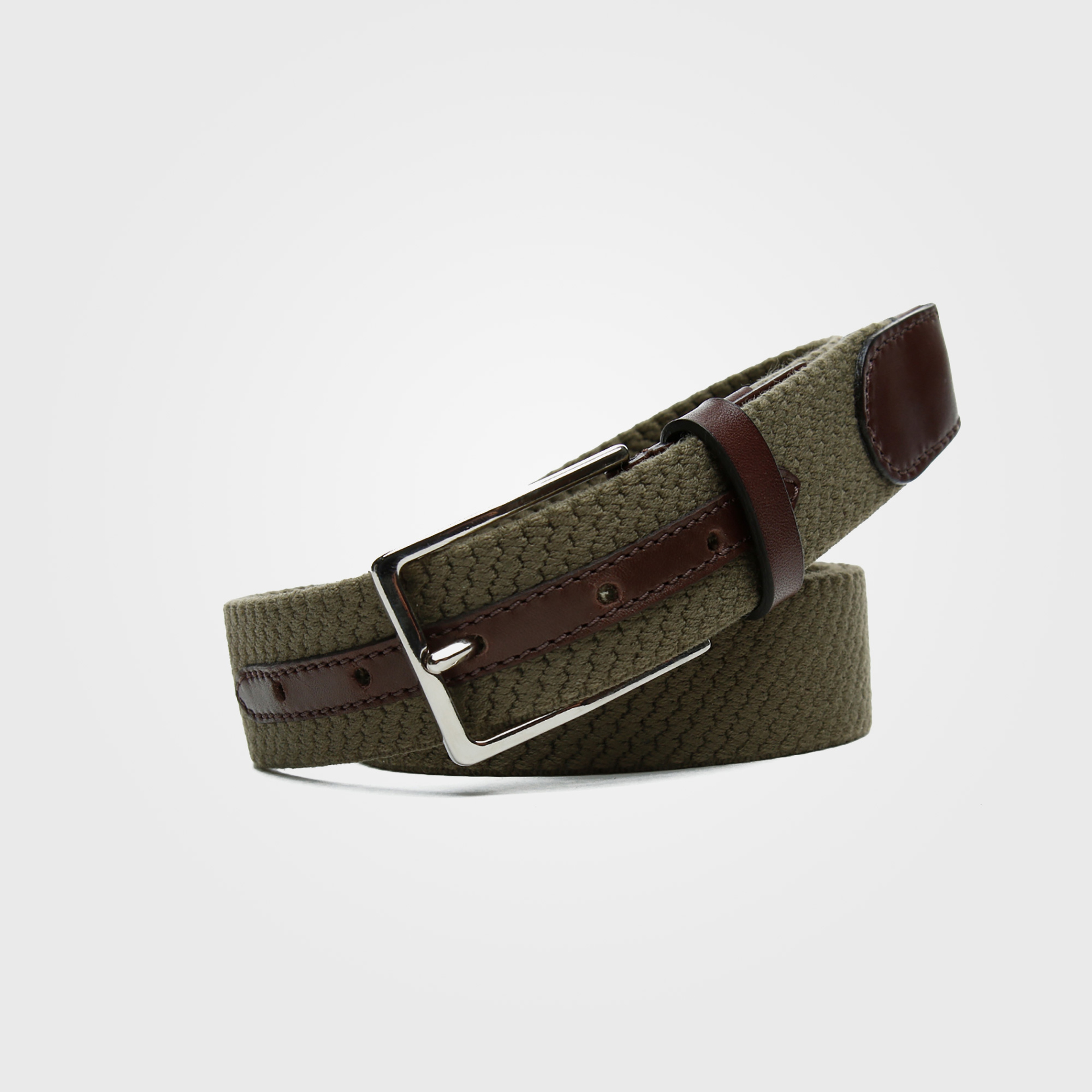 NAUTICA ERKEK HAKİ KEMER