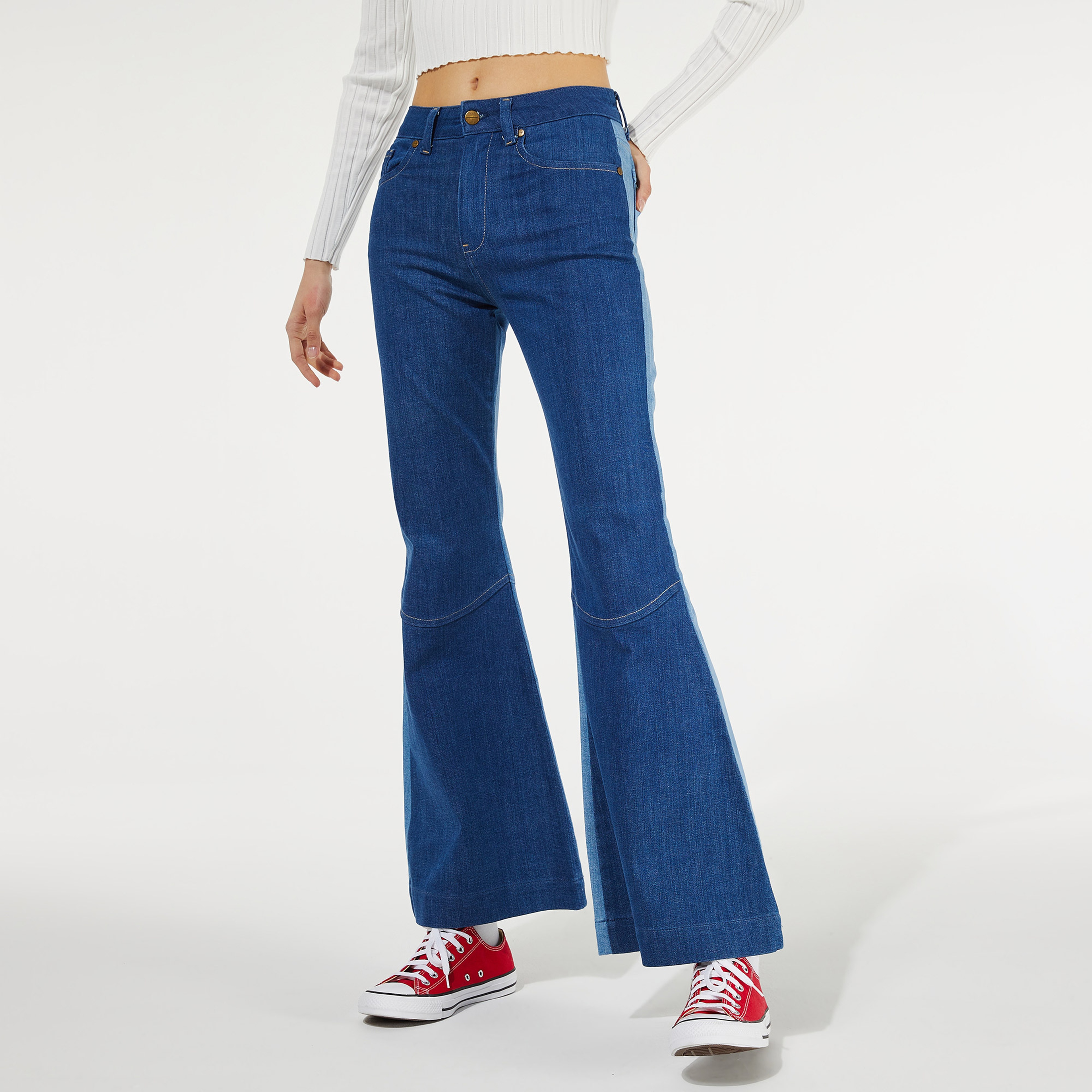Cotier Iles De Lerins Denim Kadın Mavi Pantolon