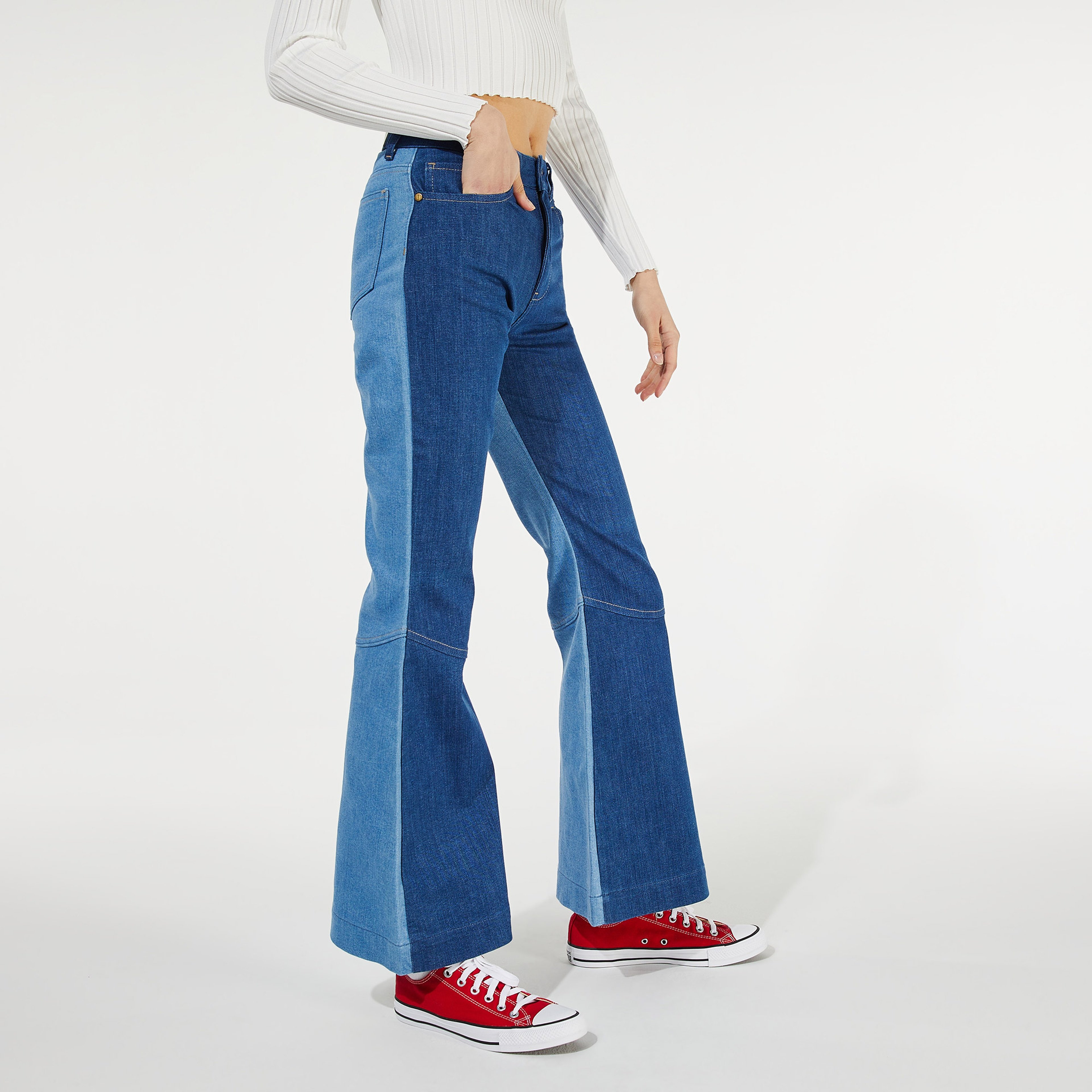 Cotier Iles De Lerins Denim Kadın Mavi Pantolon