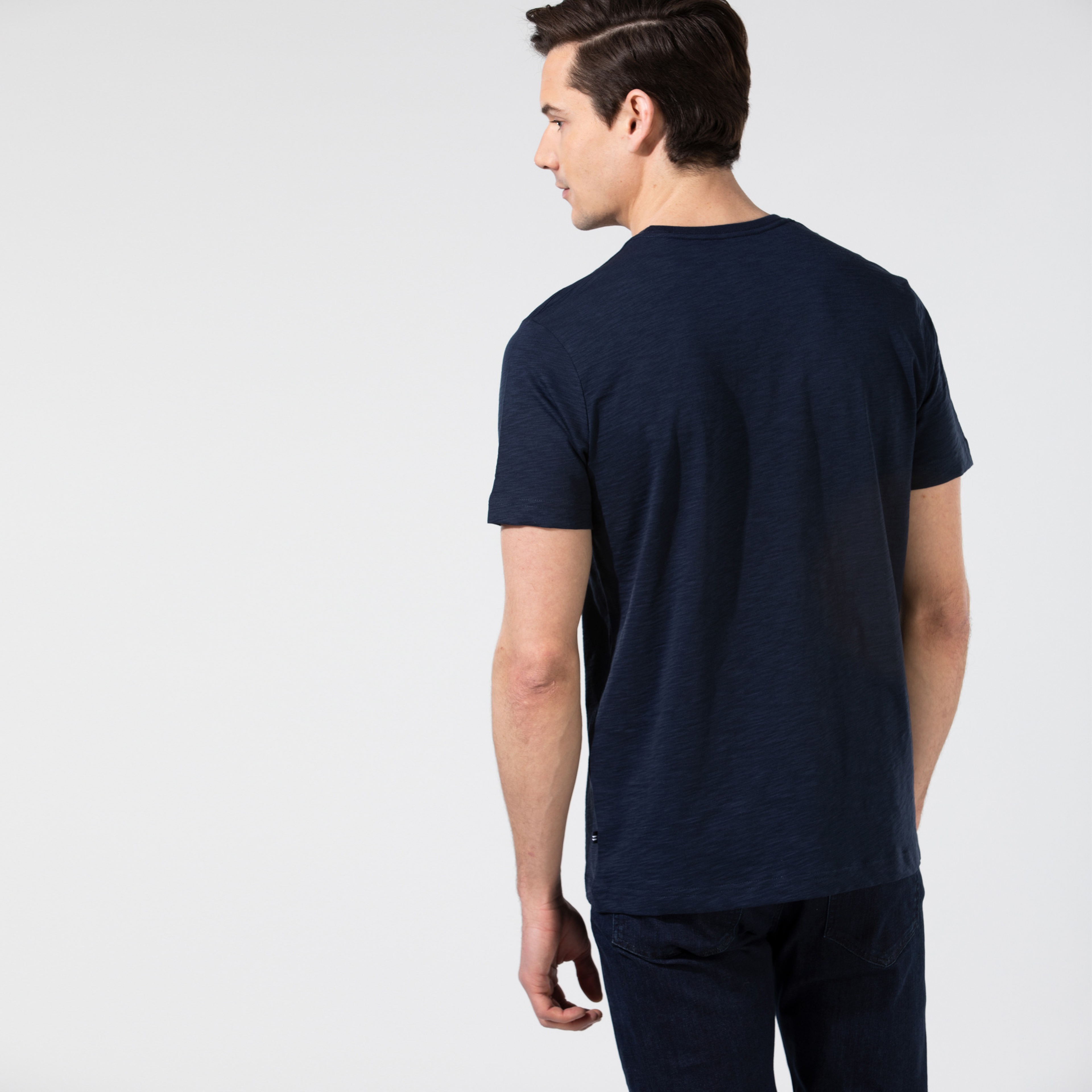 Nautica Erkek Lacivert Standart Fit T-Shirt