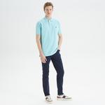 Nautica Erkek Mavi Classic Fit Polo Yaka T-Shirt