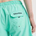 Nautica Erkek Yeşil Regular Fit Deniz Şortu