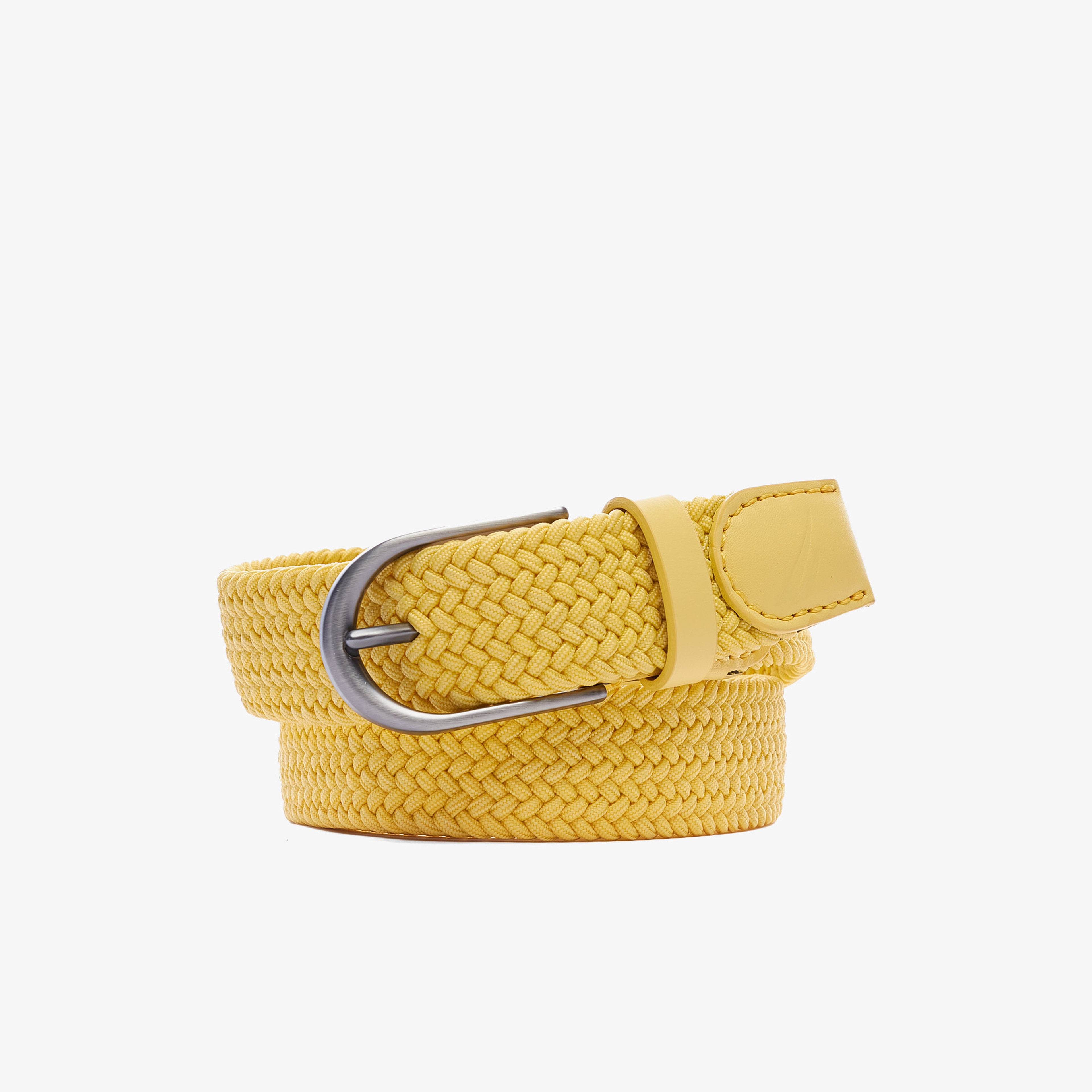 Nautica Erkek Sarı Örgü Kemer