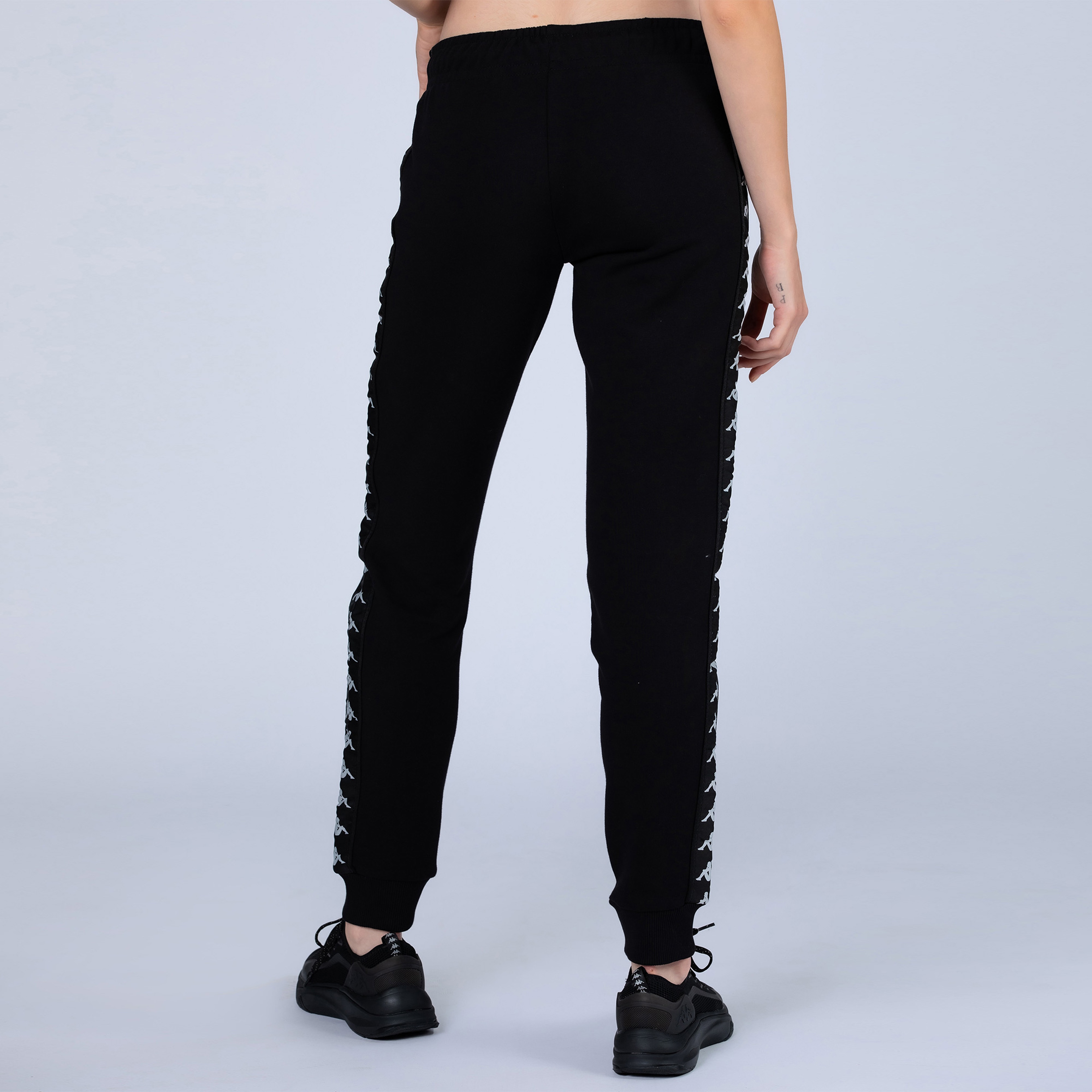 Kappa Kadın Siyah Eşofman Altı