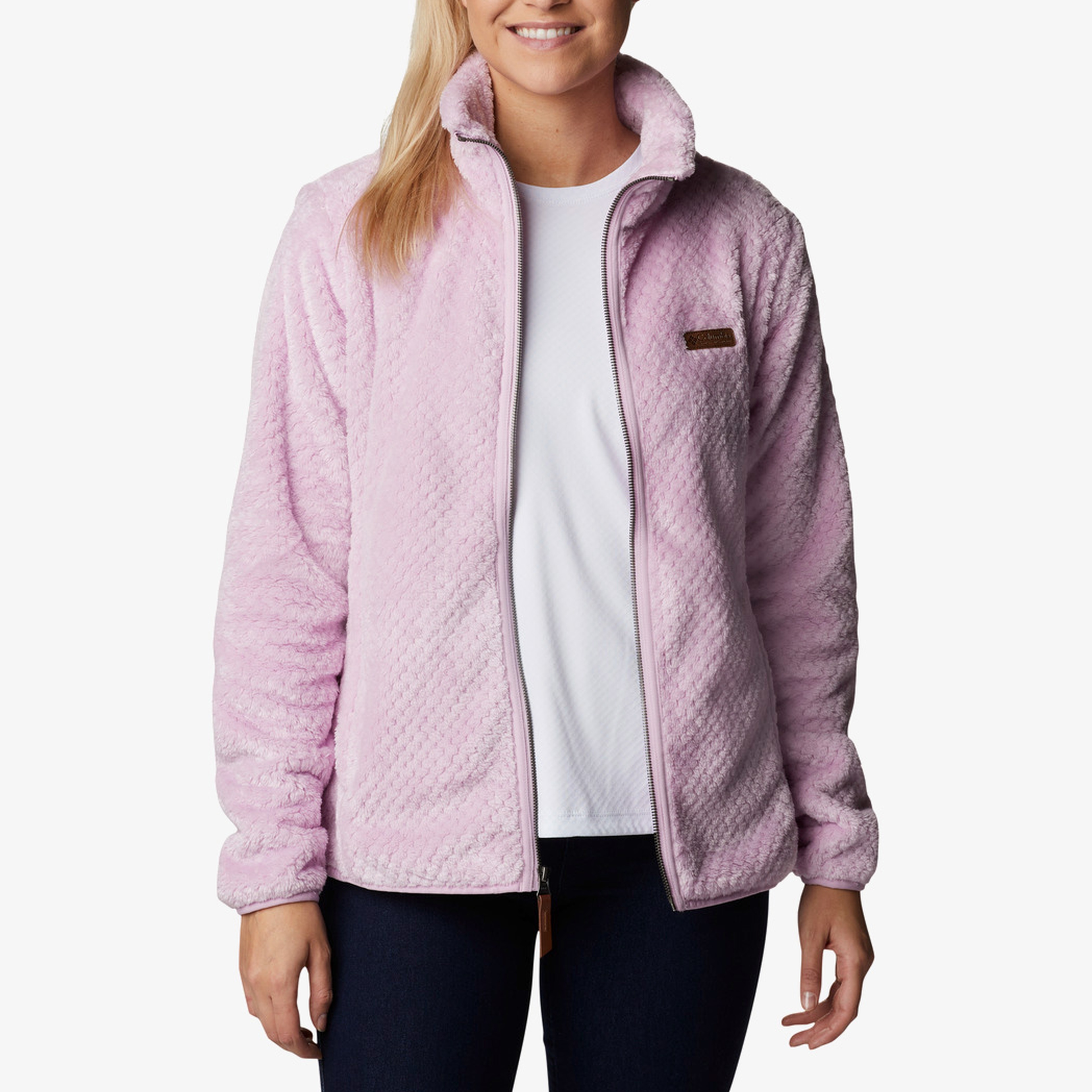 Columbia Fire Side II Sherpa Fz Kadın Mor Polar Eşofman Üstü