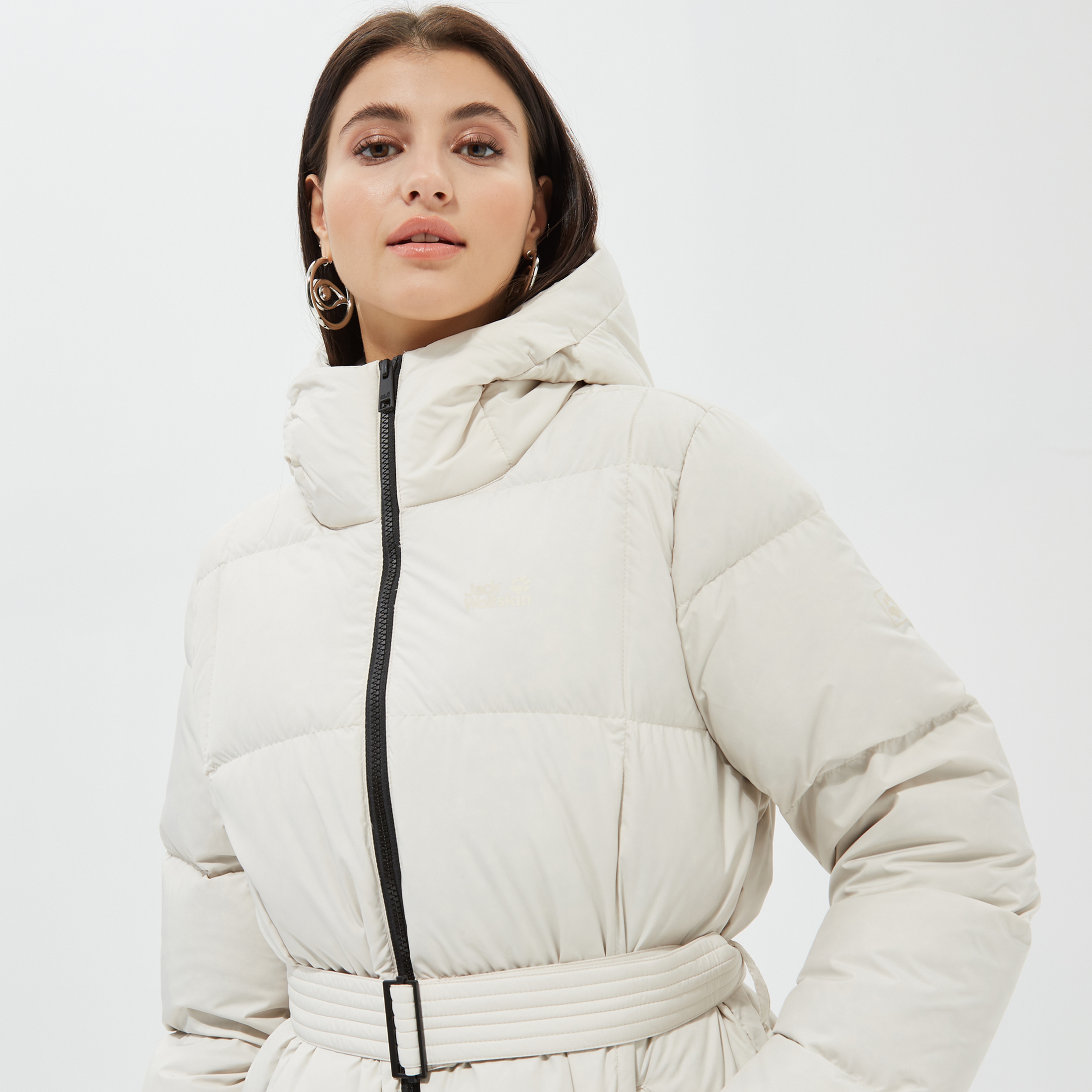 Jack Wolfskin Frozen Lake Kadın Krem Mont