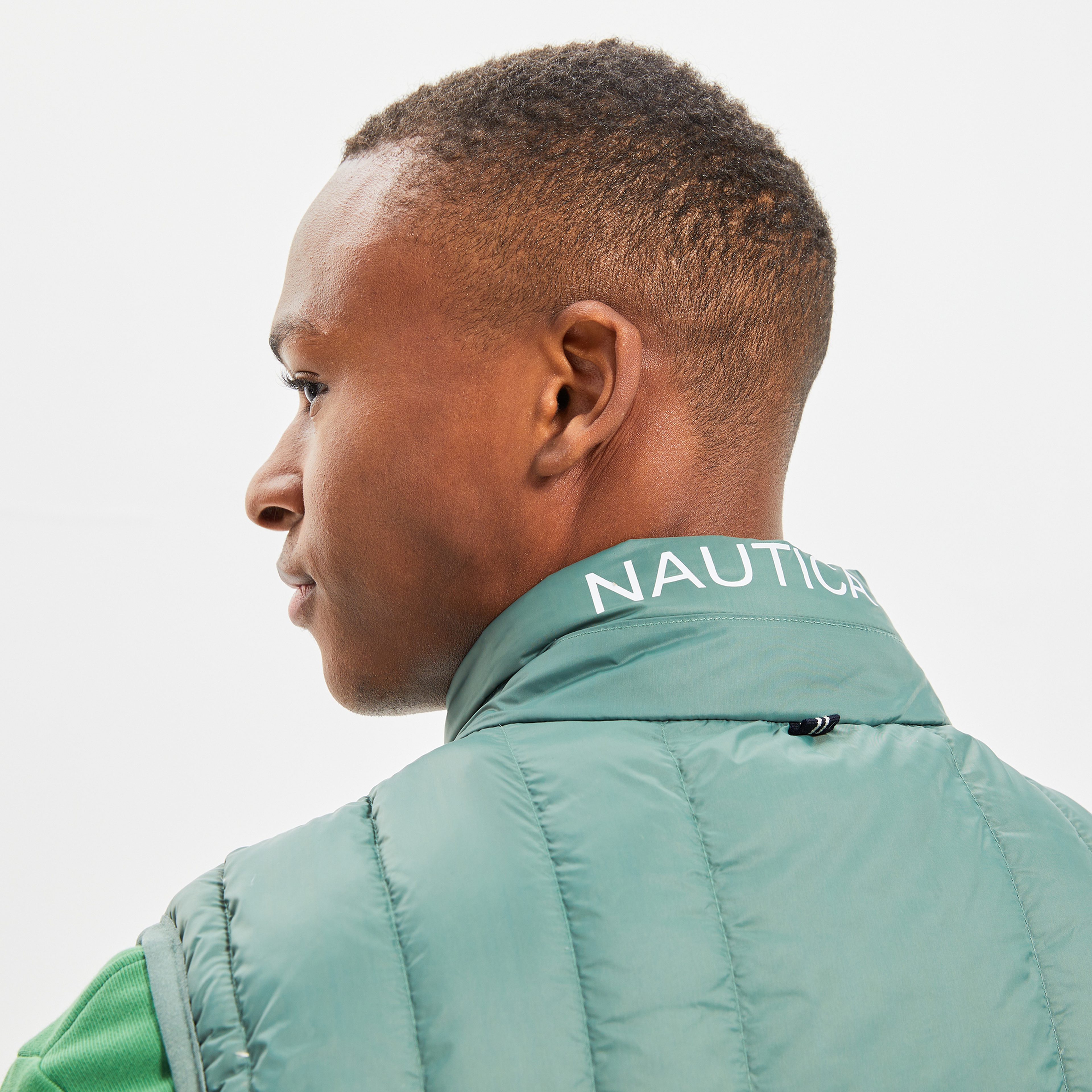 NAUTICA ERKEK YEŞİL KAZ TÜYÜ YELEK