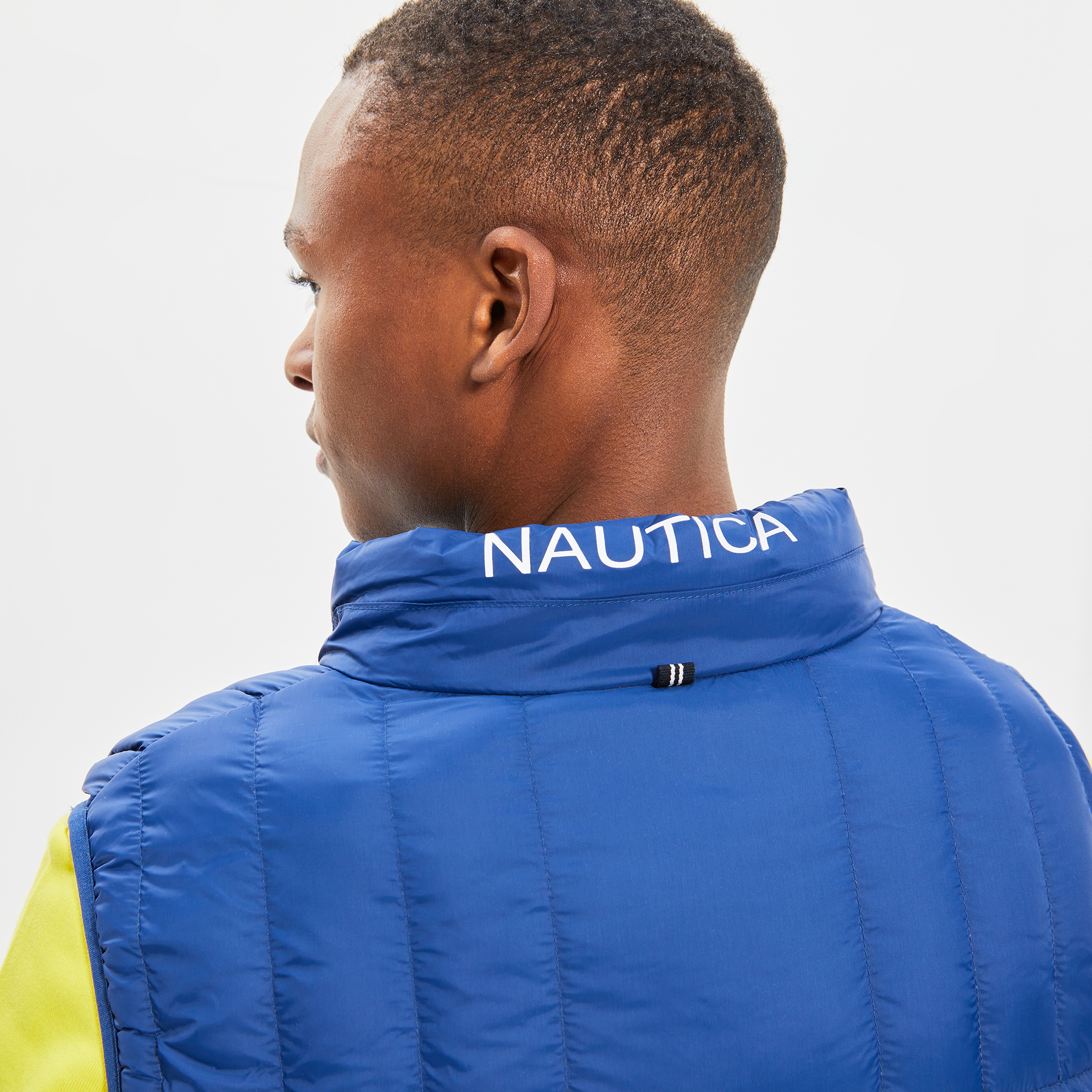 NAUTICA ERKEK LACİVERT KAZ TÜYÜ YELEK