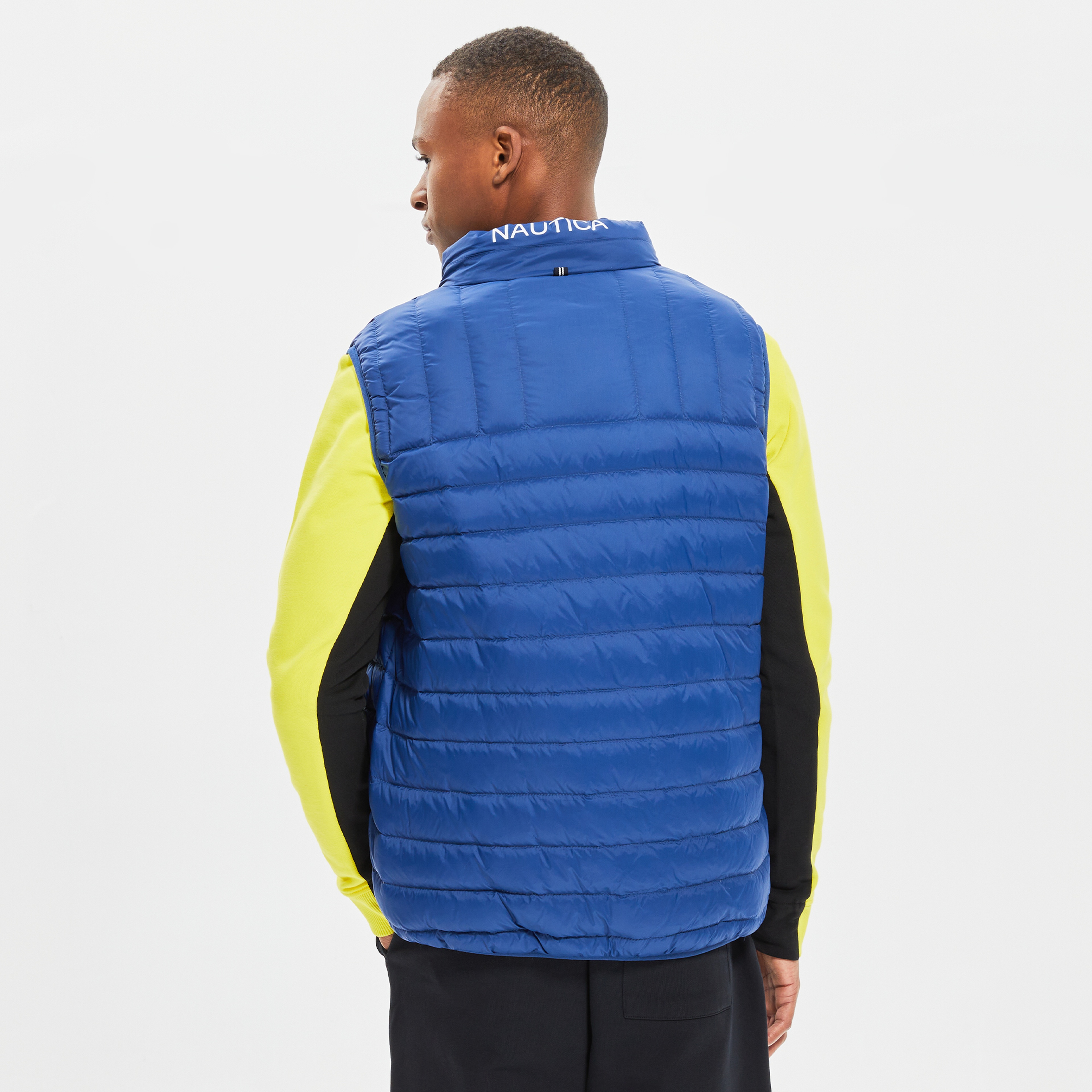 NAUTICA ERKEK LACİVERT KAZ TÜYÜ YELEK