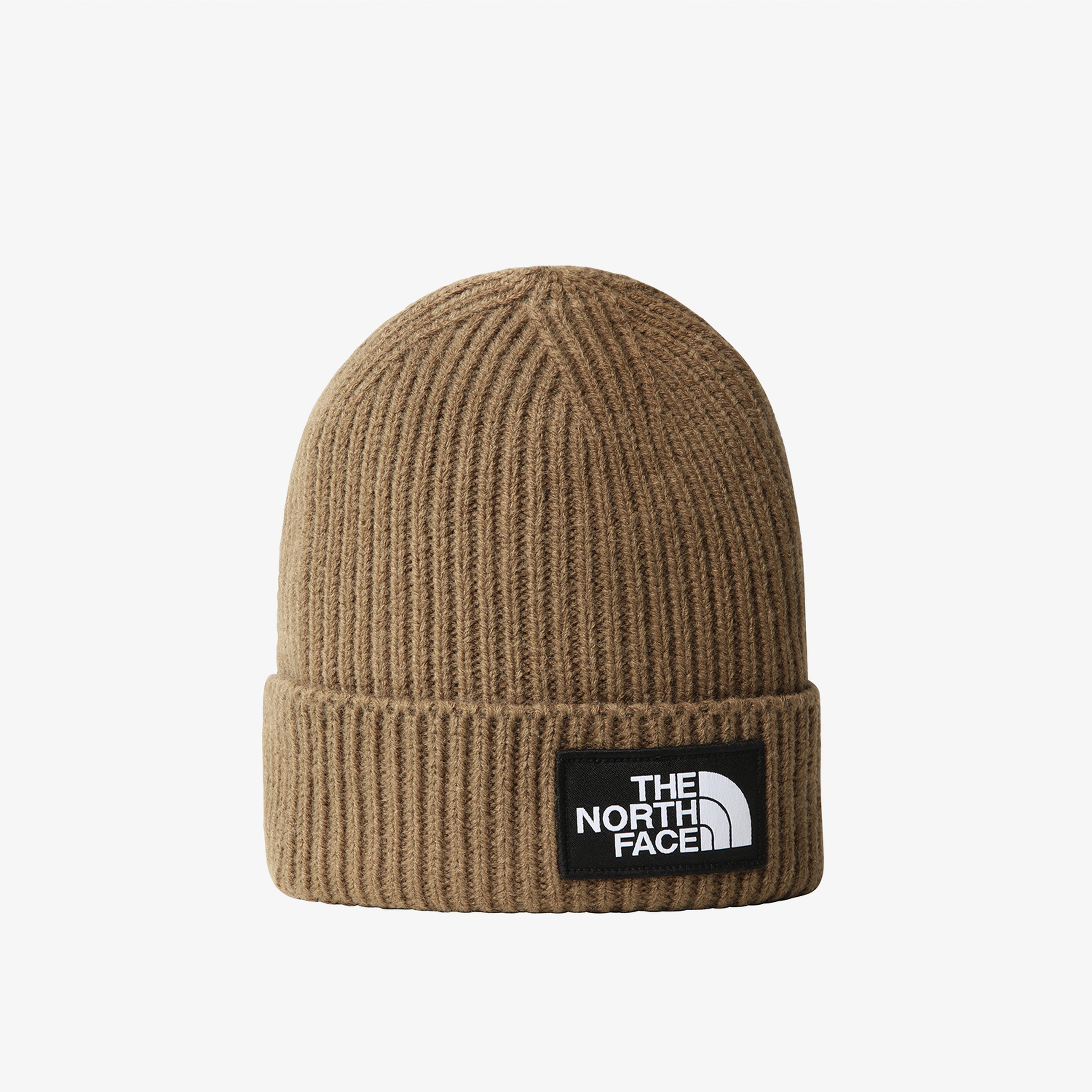 The North Face Logo Box Cuffed Unisex Kahverengi Bere