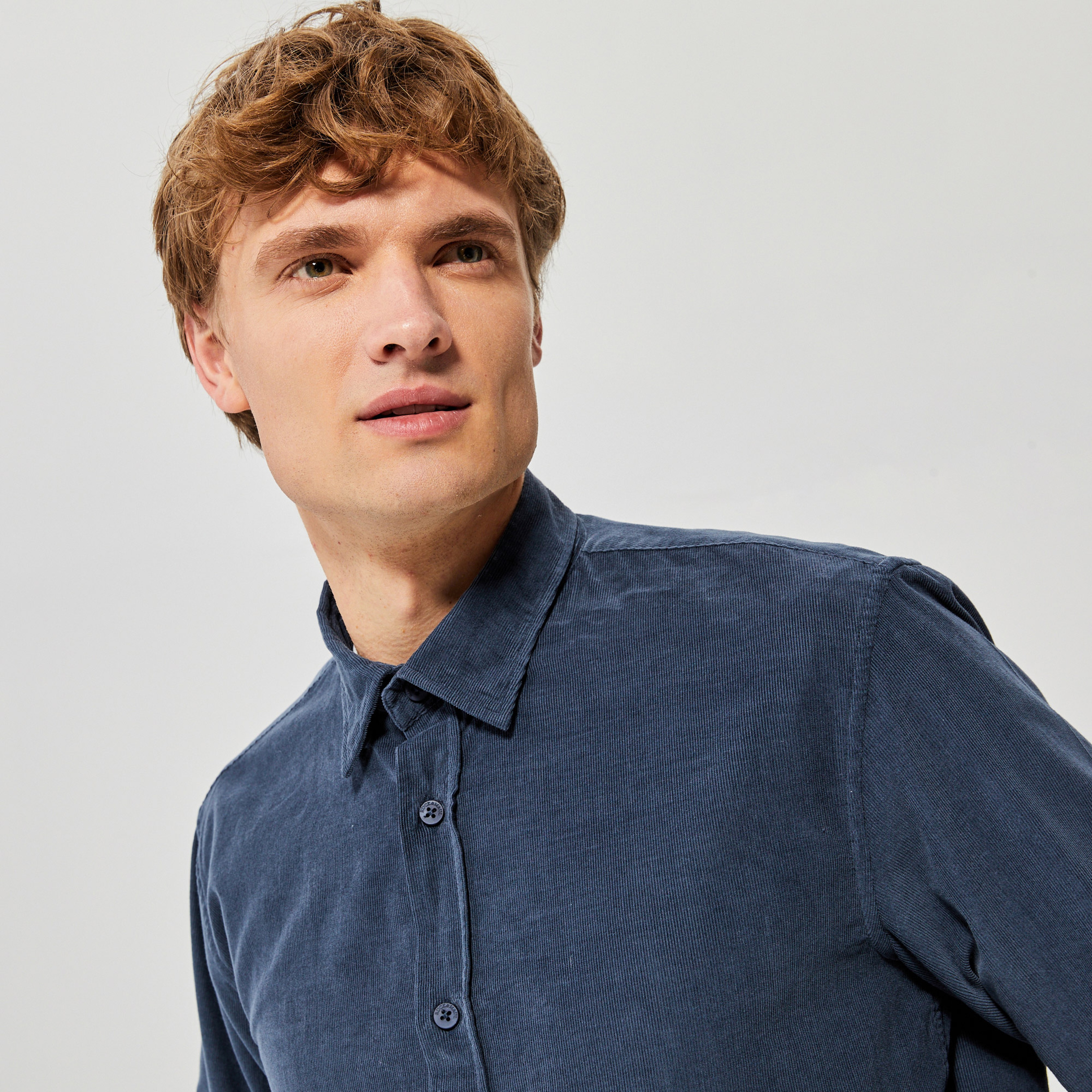 Ruck&Maul Casual Sportswear Erkek Mavi Gömlek