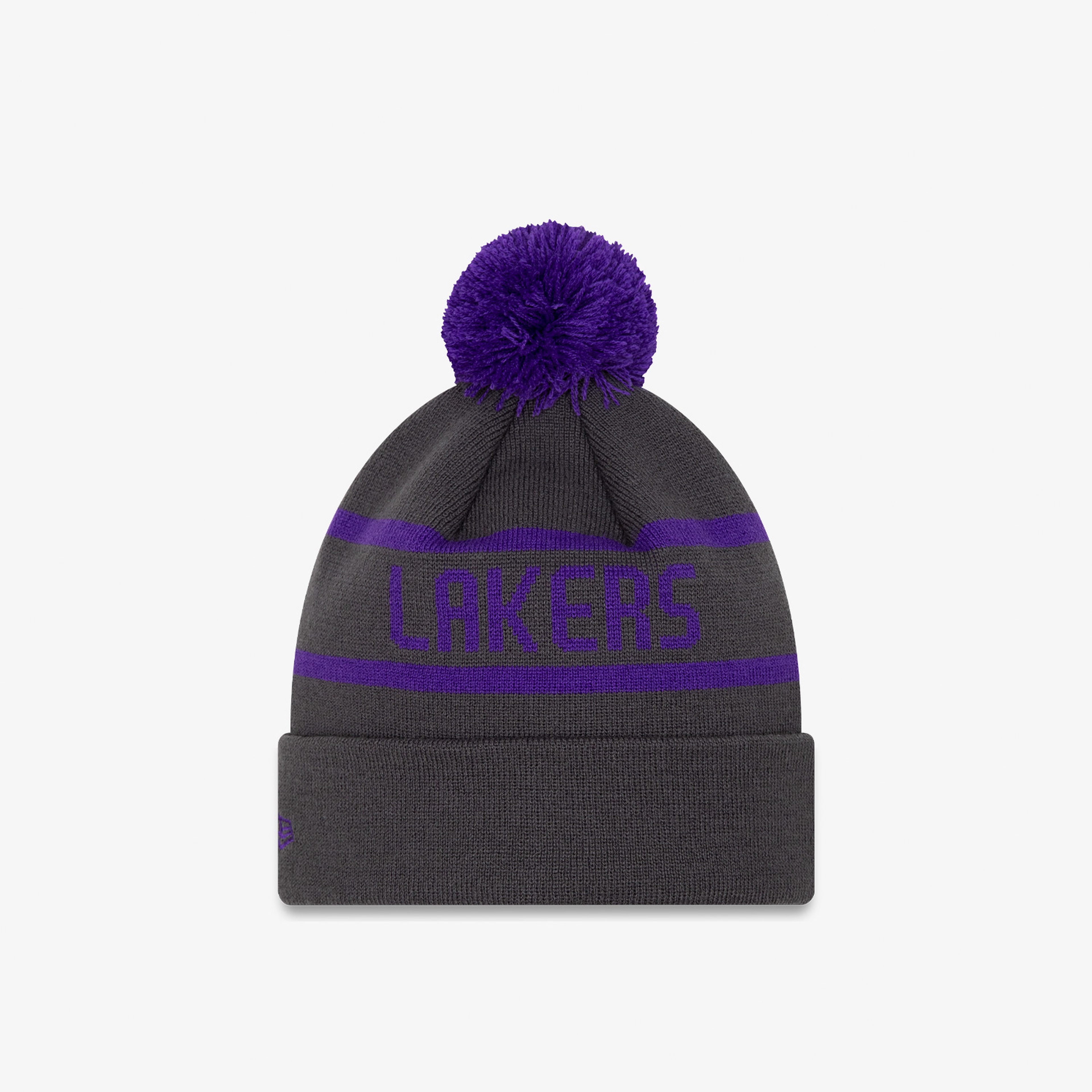 New Era LA Lakers Jake Cuff Unisex Gri Bere
