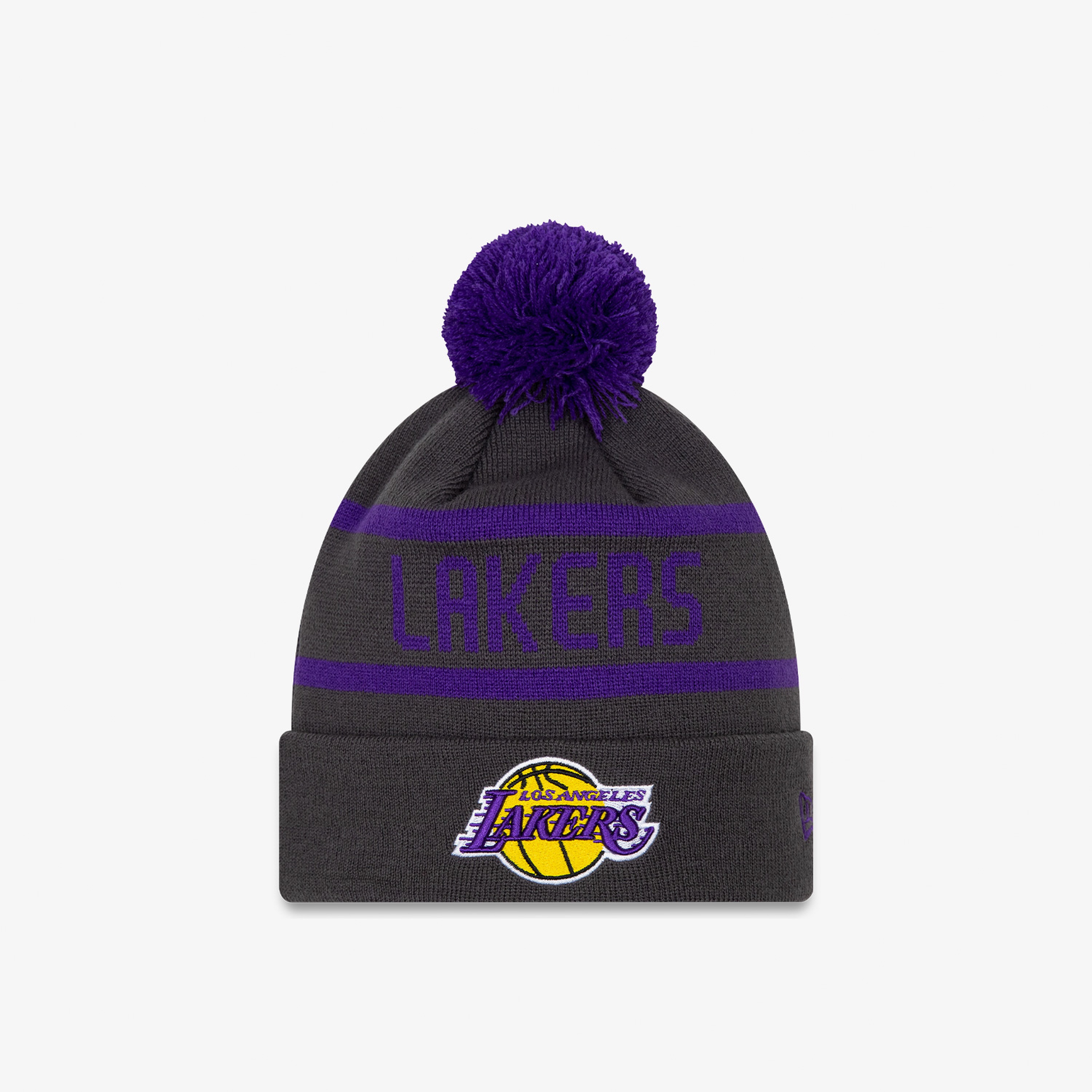 New Era LA Lakers Jake Cuff Unisex Gri Bere