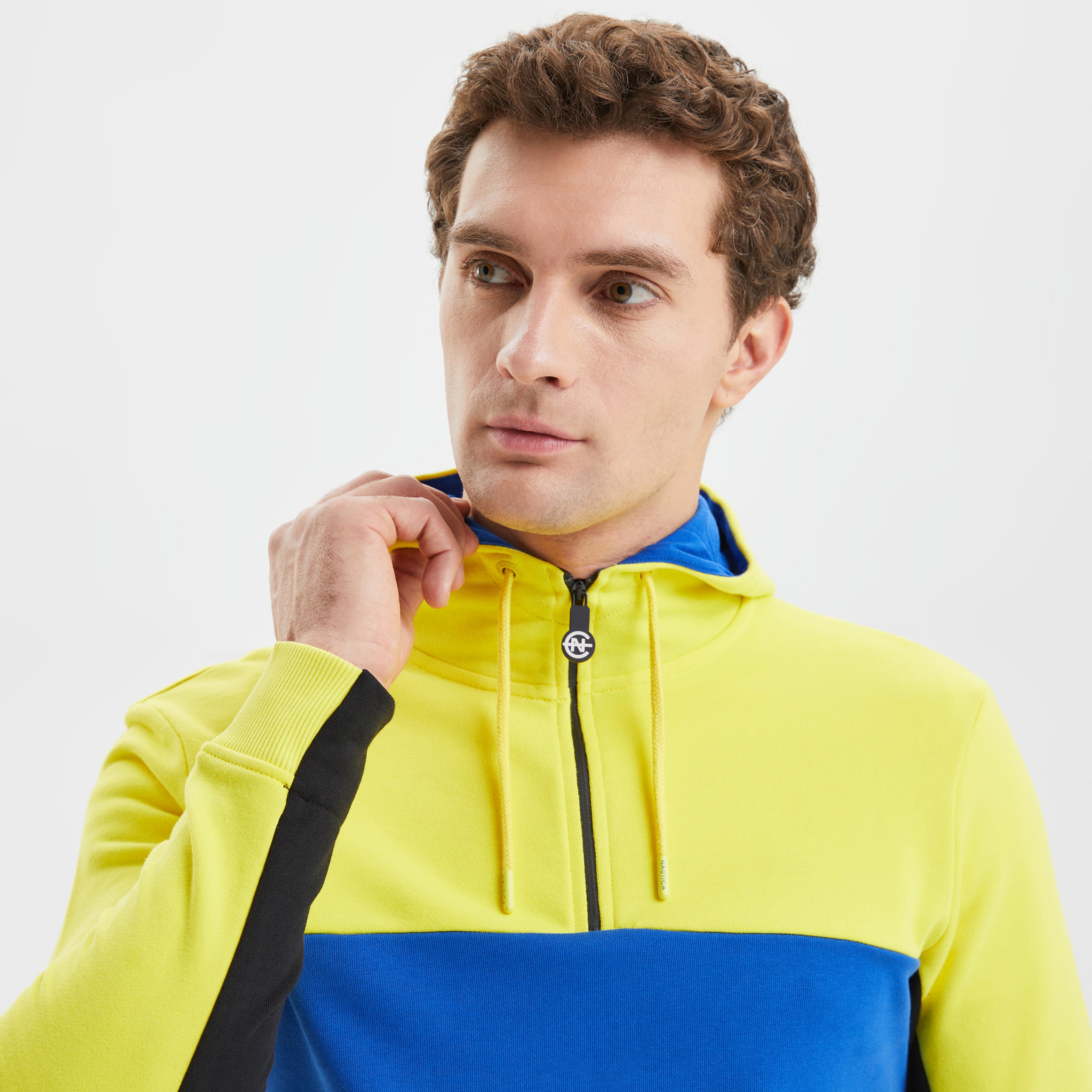 NAUTICA ERKEK SARI STANDART FIT SWEATSHIRT