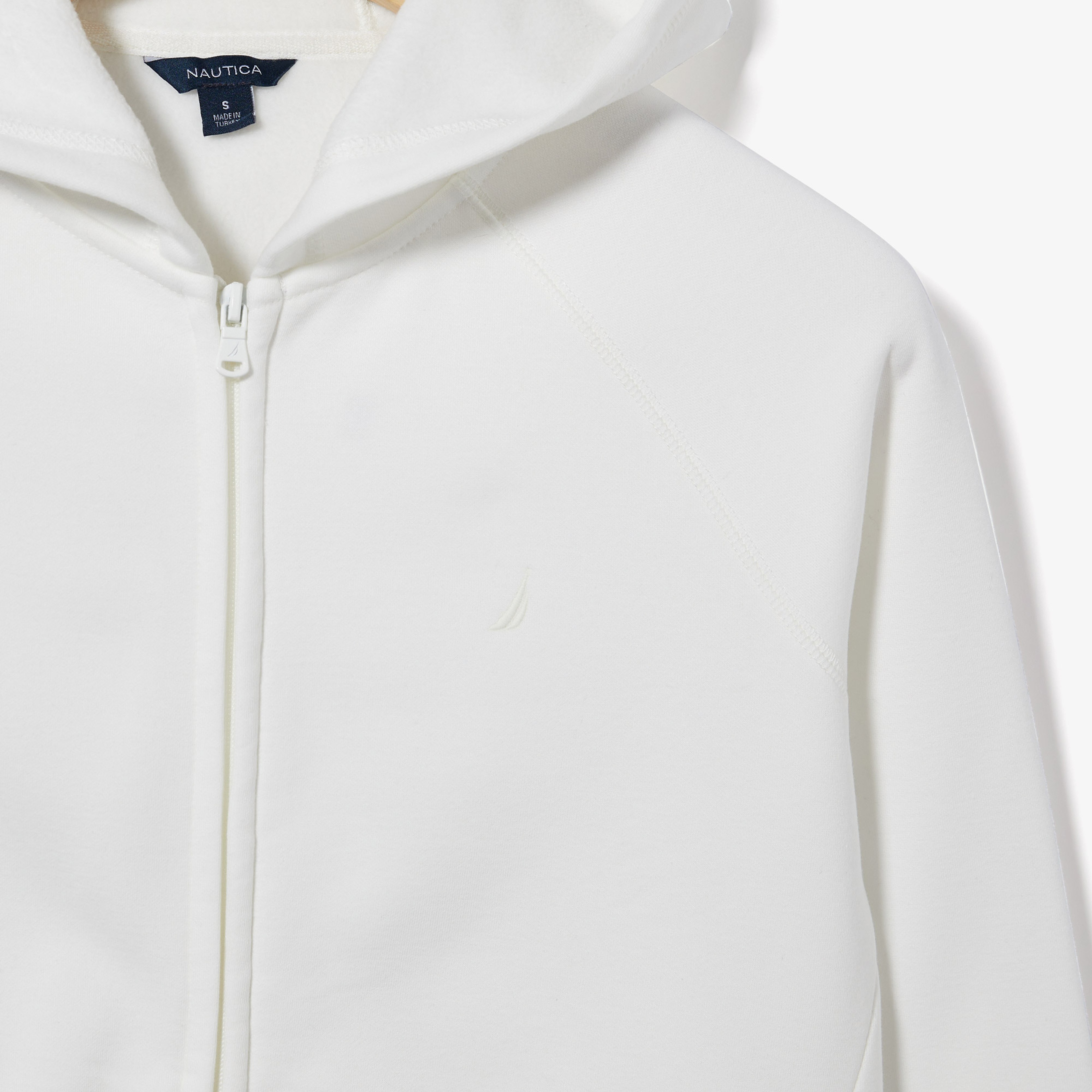 NAUTICA KADIN BEYAZ OVERSIZE SWEATSHIRT