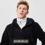 Napapijri T-Burgee Erkek Siyah Hoodie