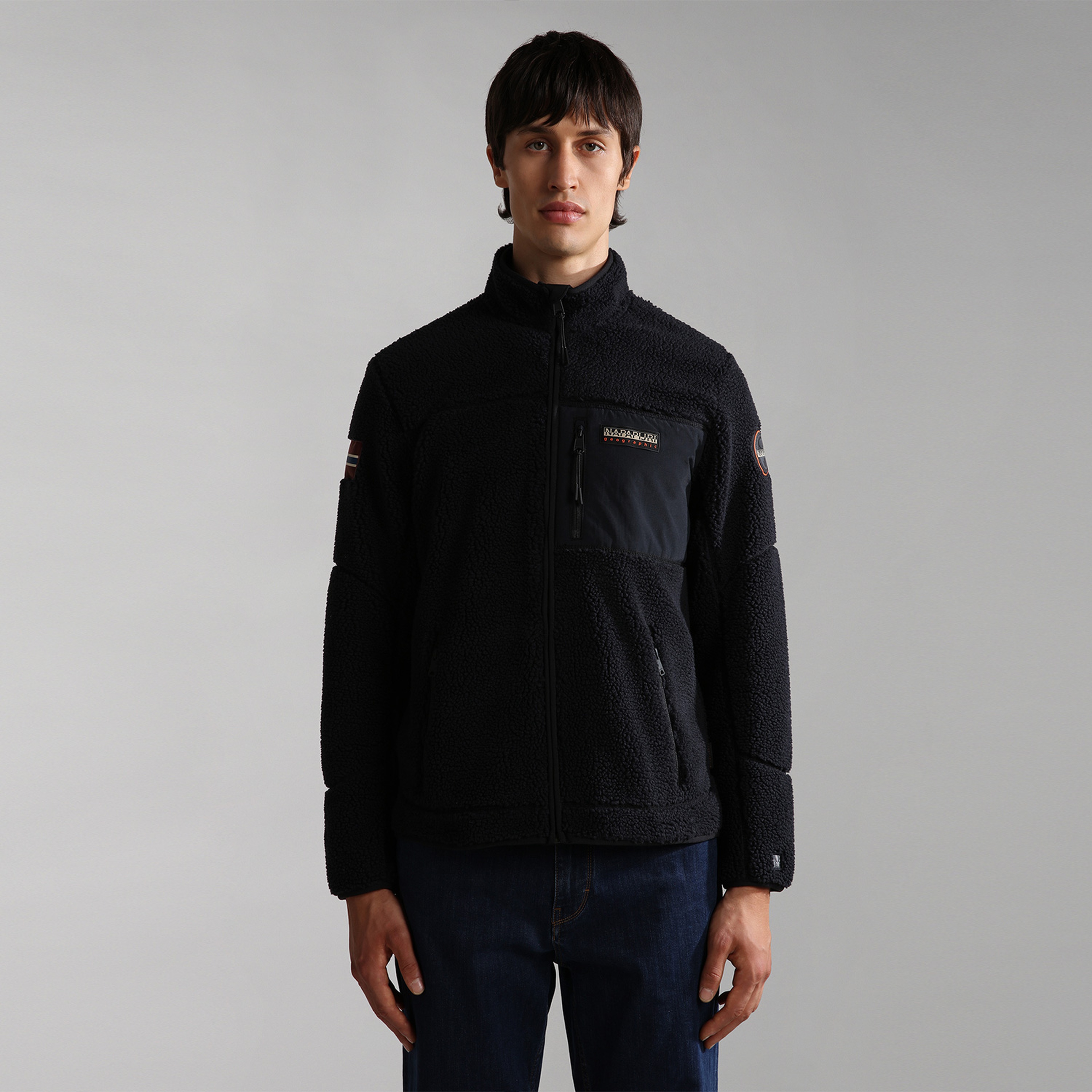 Napapijri Yupik Fz 3 Erkek Siyah Hoodie