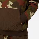 New Balance Athletics Camo Fleece Erkek Haki Hoodie