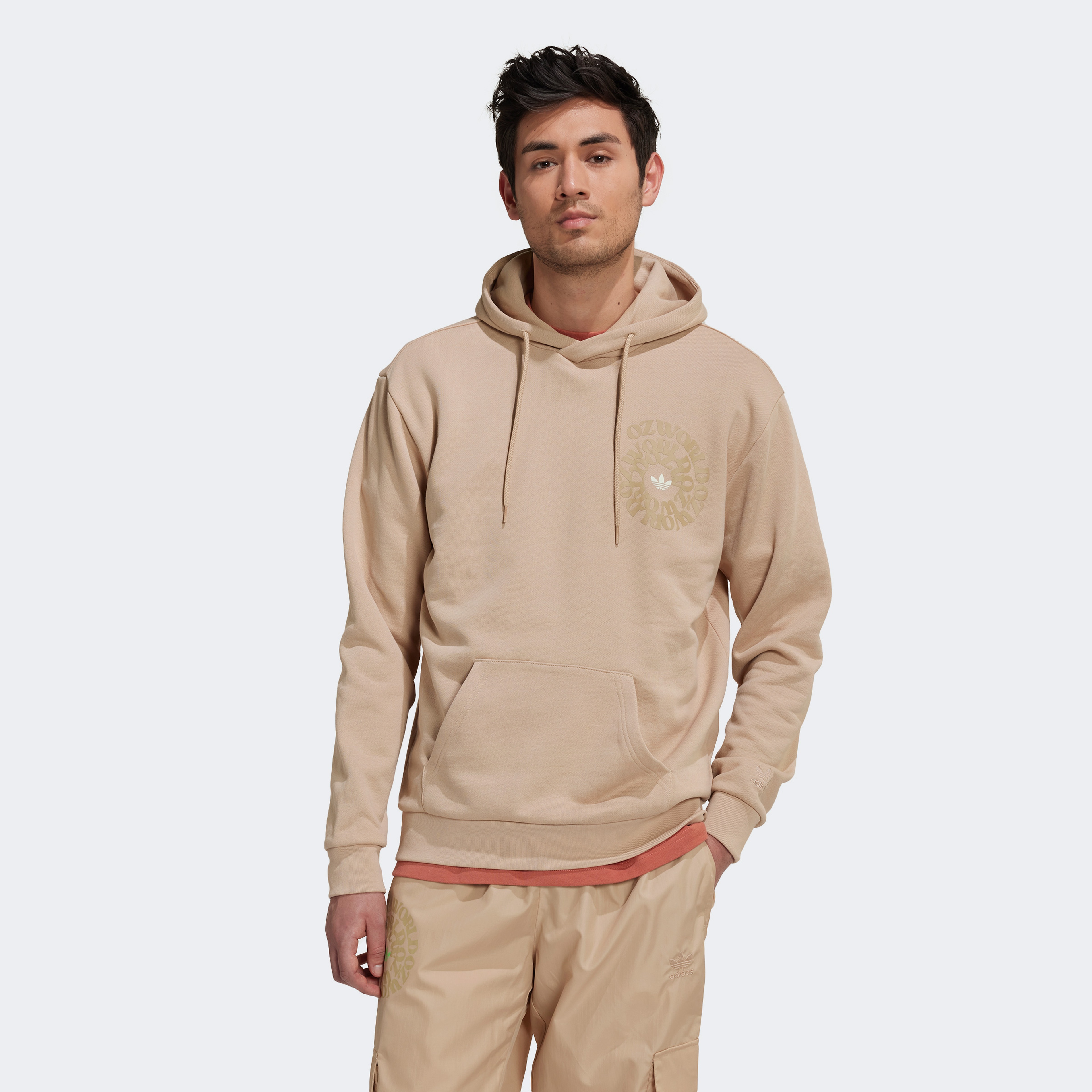 adidas Ozworld Erkek Krem Sweatshirt