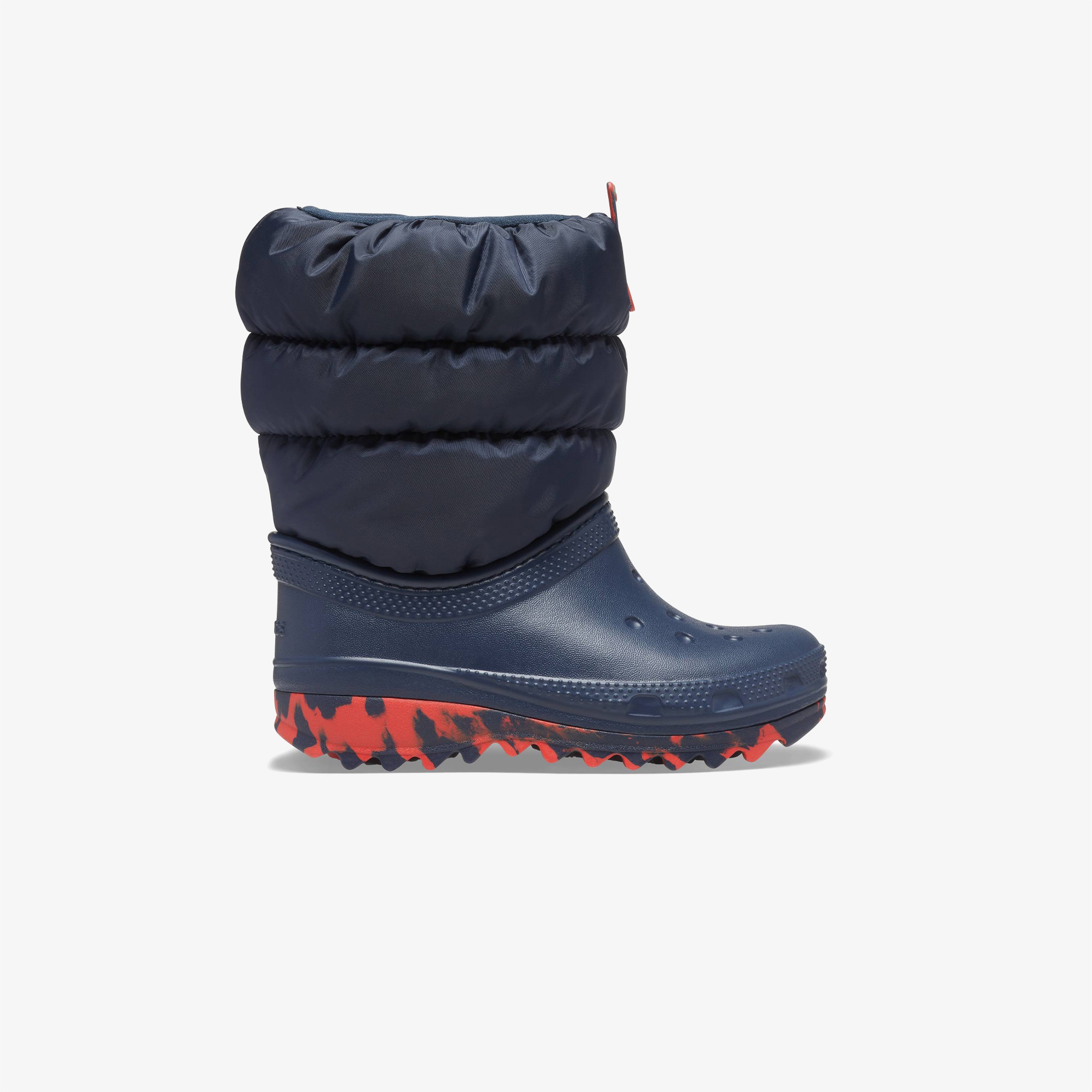 Crocs Classic Neo Puff Çocuk Lacivert Bot