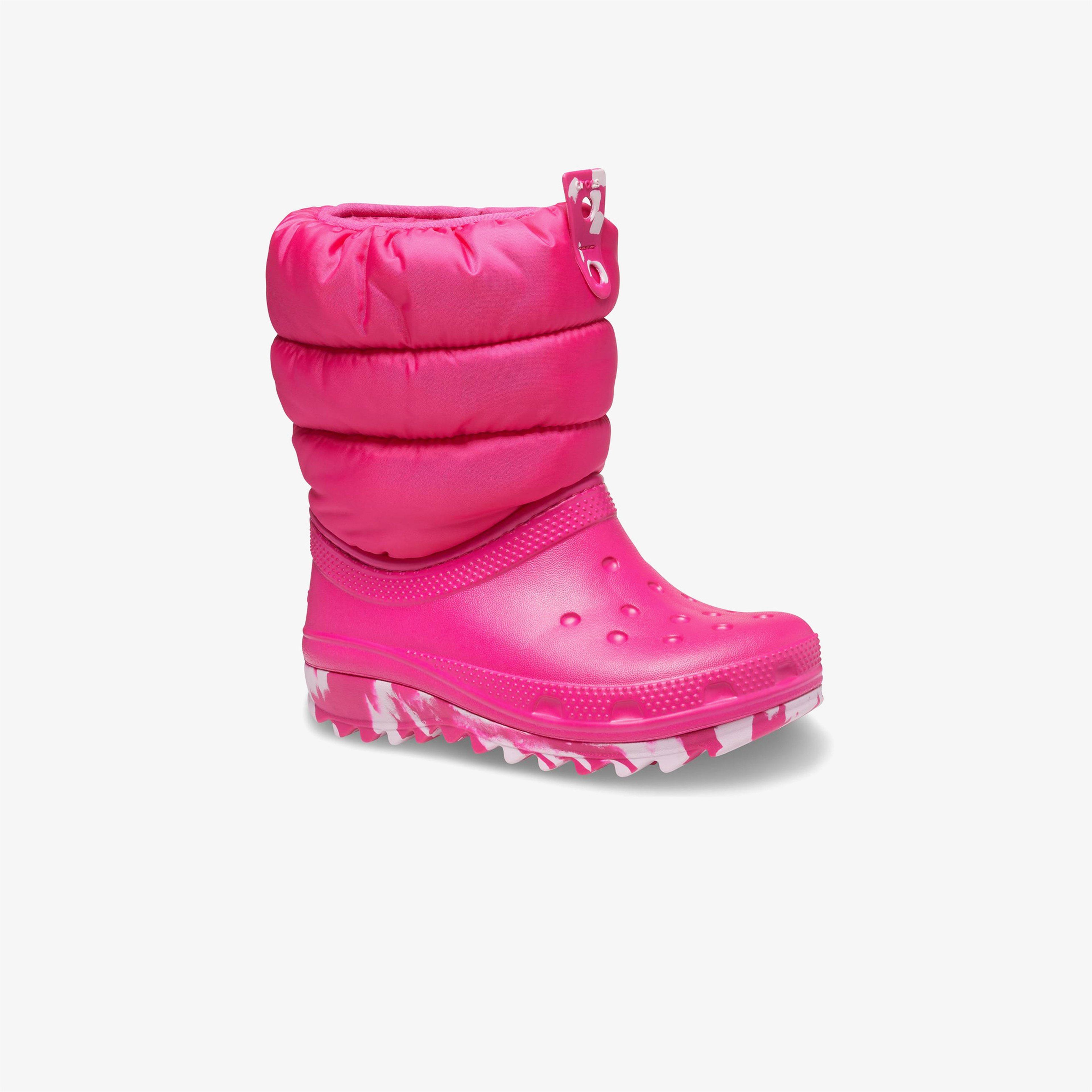 Crocs Classic Neo Puff Çocuk Pembe Bot