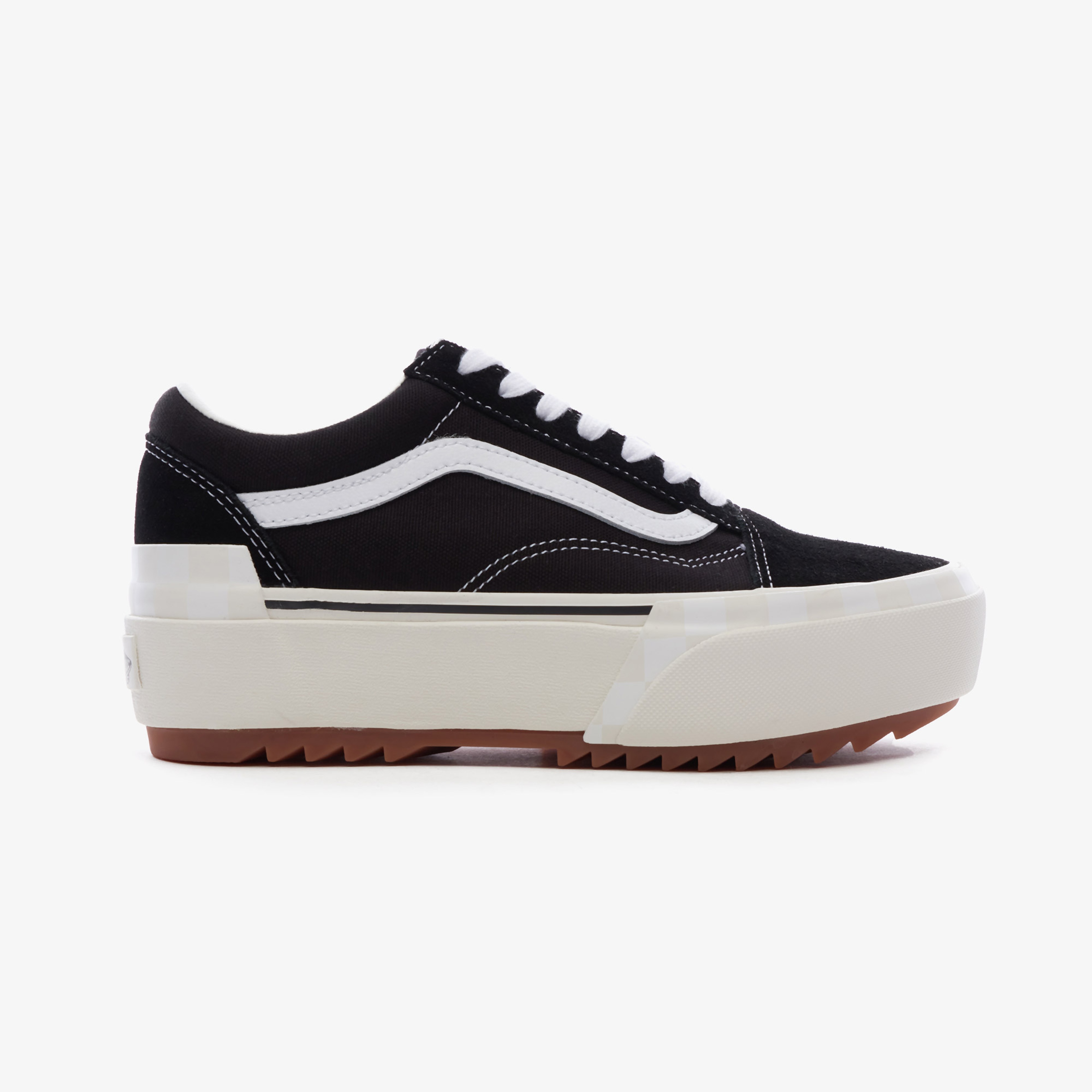 Vans UA Old Skool Stacked Kadın Platform Siyah Sneaker
