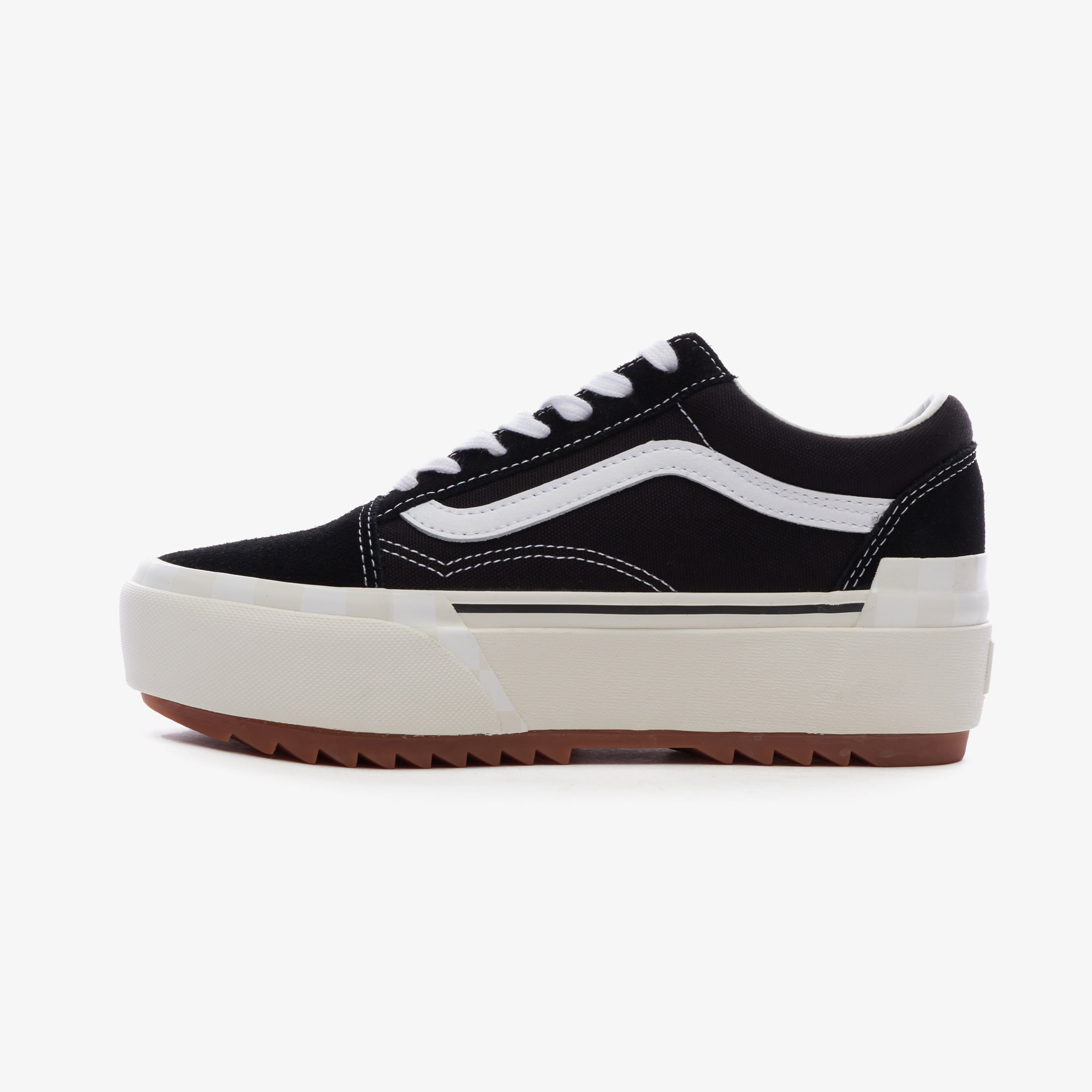Vans UA Old Skool Stacked Kadın Platform Siyah Sneaker
