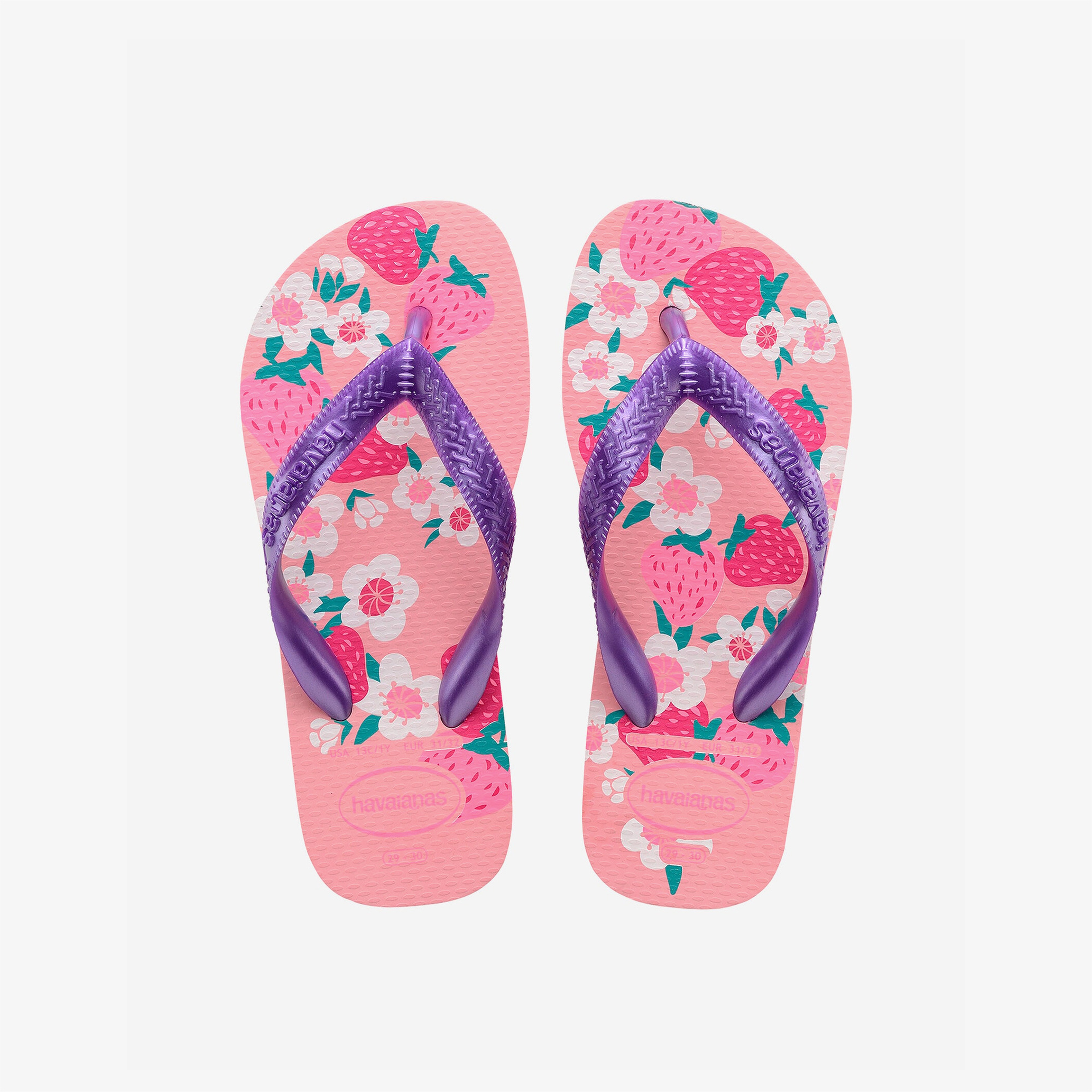 Havaianas Flores Çocuk Pembe Terlik