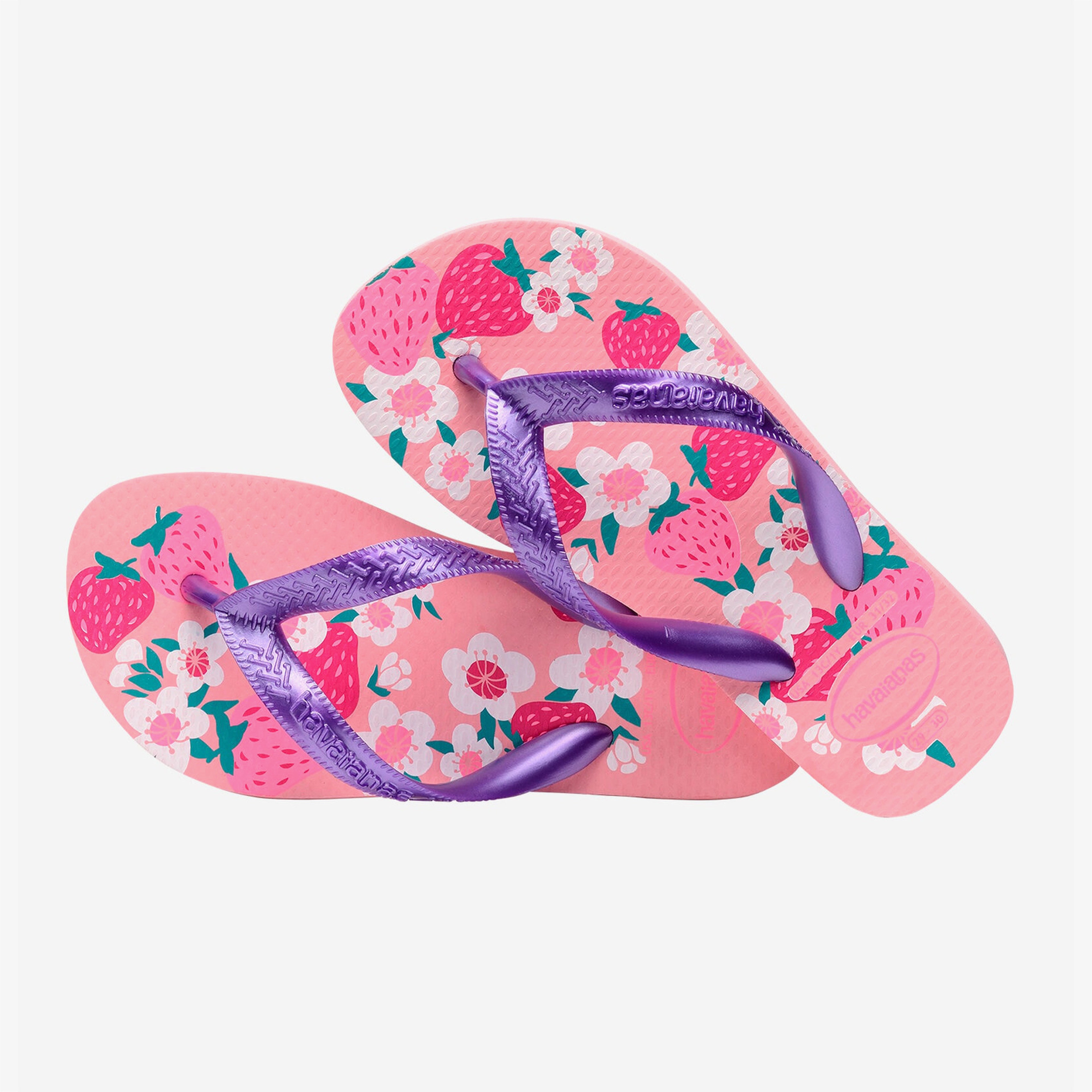 Havaianas Flores Çocuk Pembe Terlik