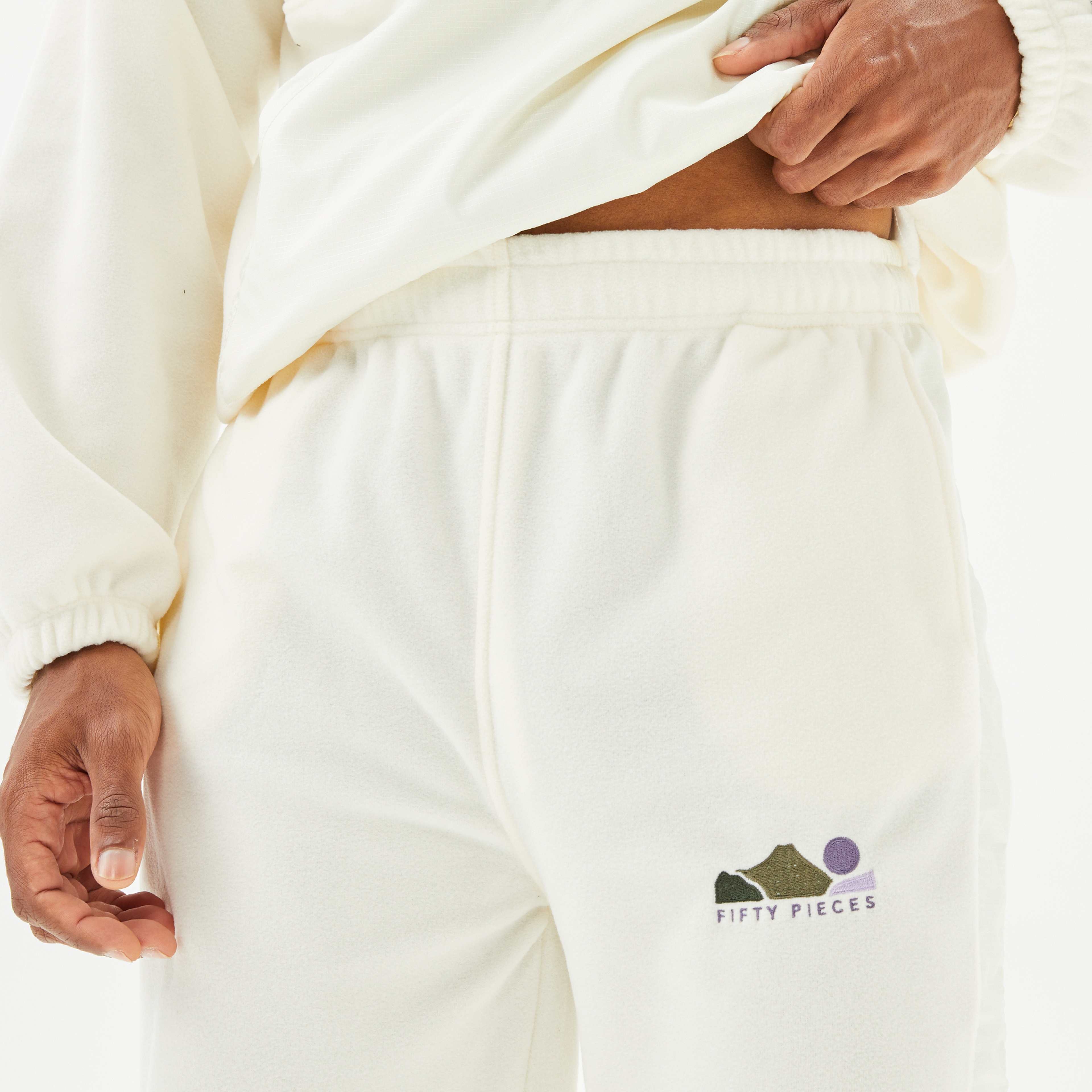 Fifty Pieces Unisex Krem Eşofman Altı