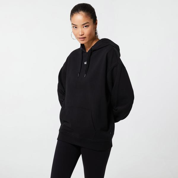 Vans Flying V Os Ft Ls Hoodie Kadın Siyah Sweatshirt