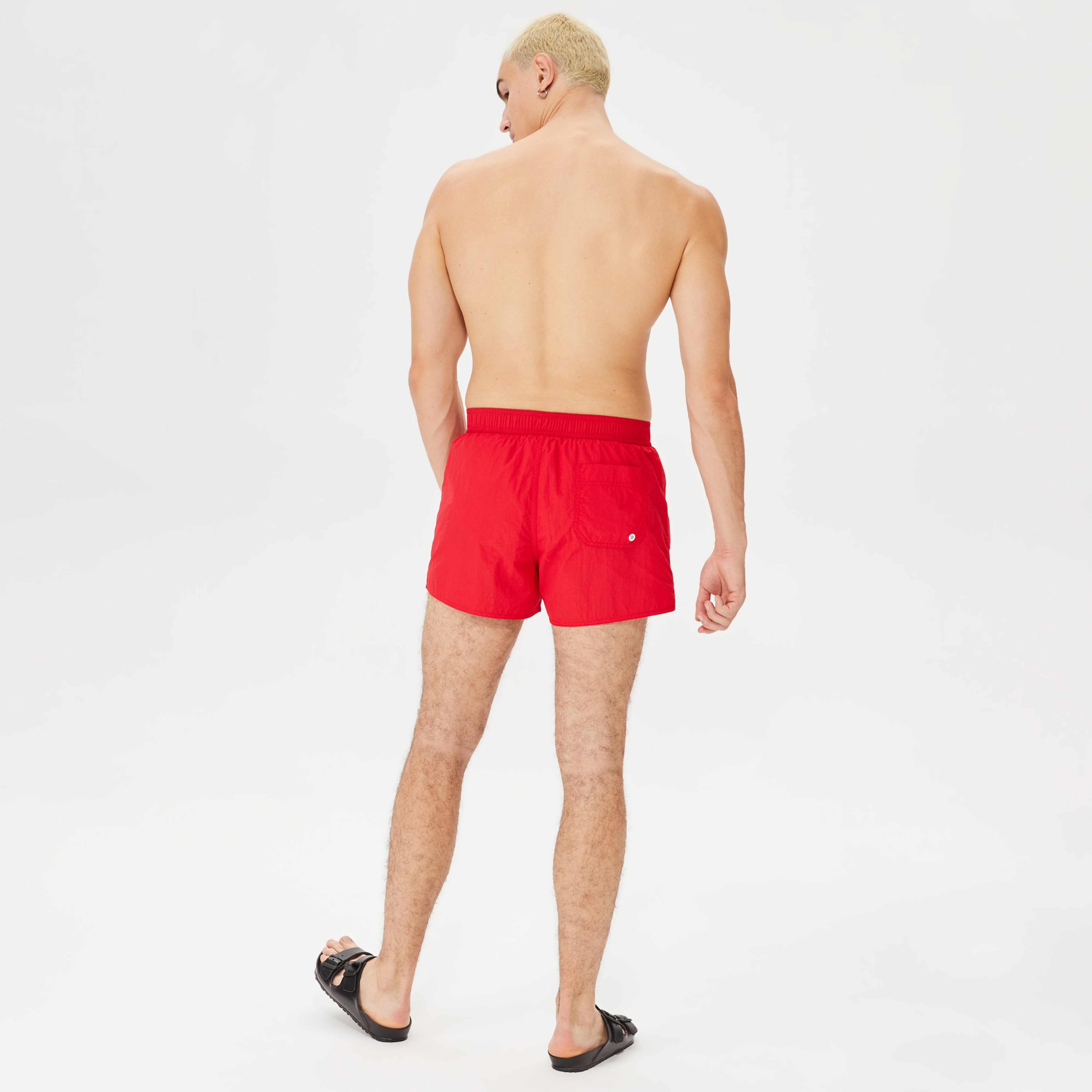 EA7 Emporio Armani Woven Erkek Kırmızı Mayo Şort